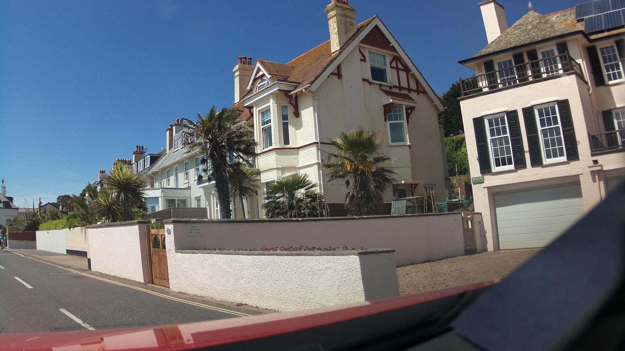 Street view near The Beach Hut - Entire Place, Budleigh Salterton — © southglos (CC BY-SA · Mapillary)