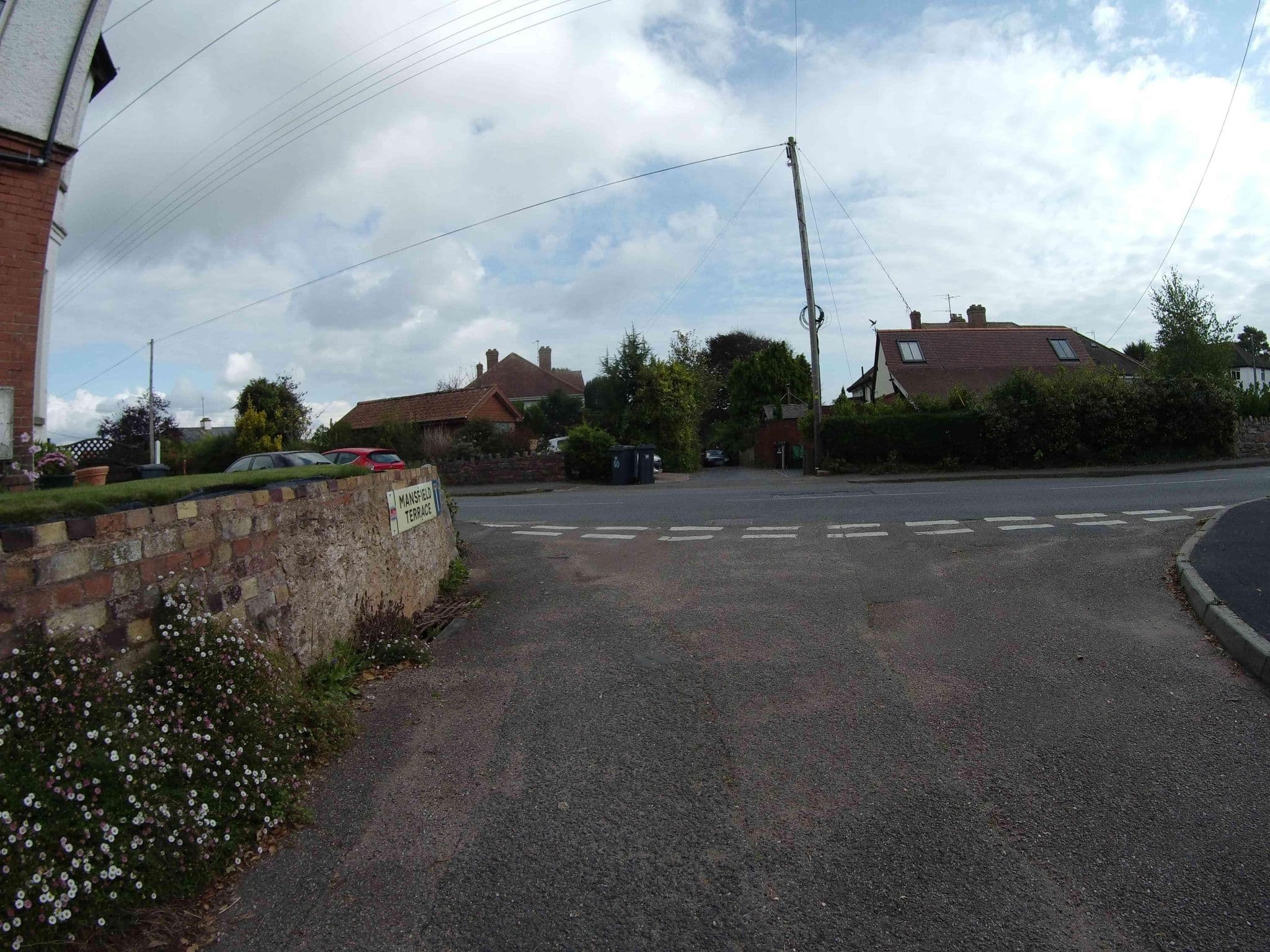 Street view near Herons Reach, Budleigh Salterton — © jasskurn (CC BY-SA · Mapillary)