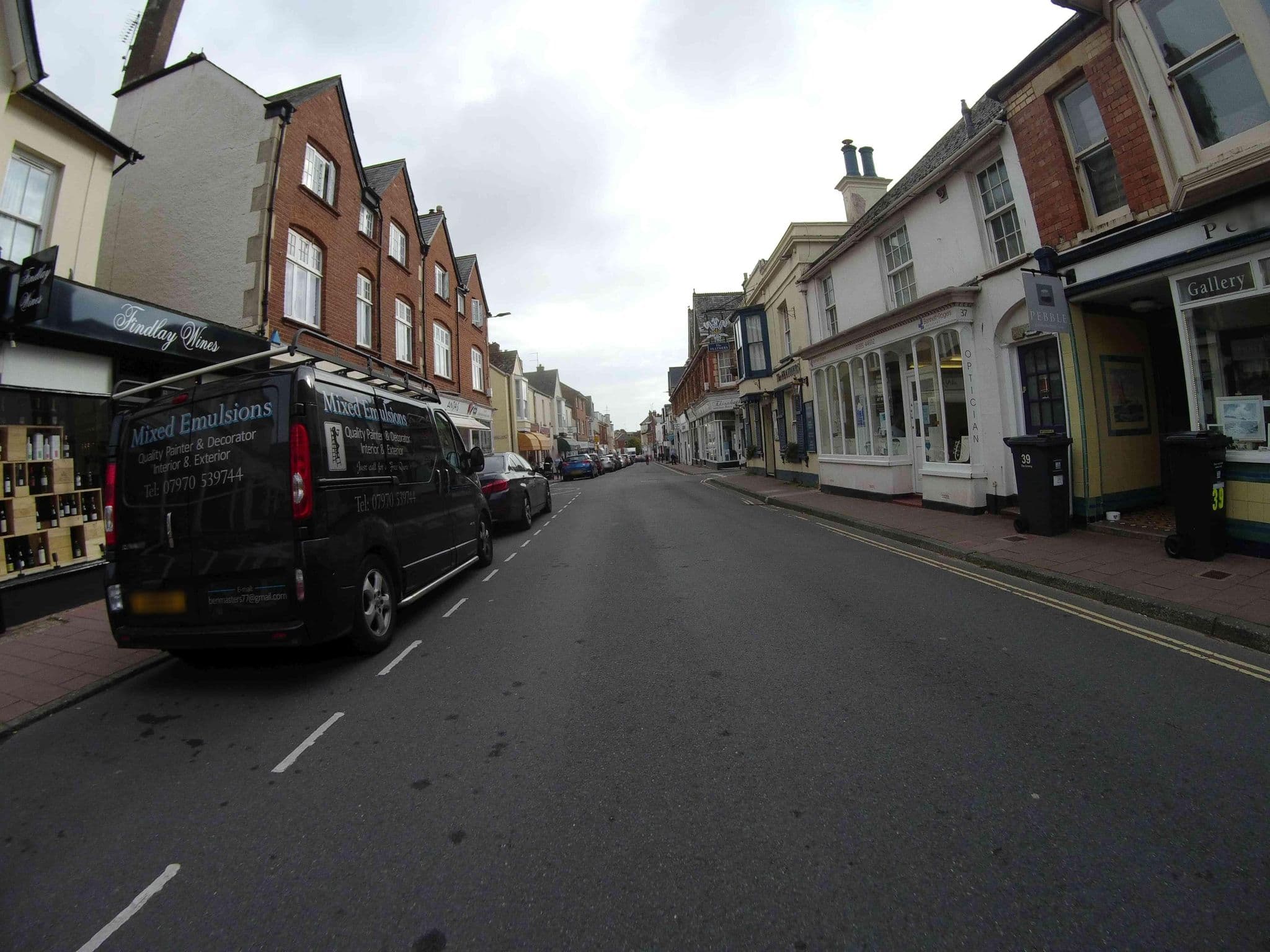 Street view near 3 Bedroom Apartment Sleeps 6 with Free Parking - Entire Place, Budleigh Salterton — © jasskurn (CC BY-SA · Mapillary)