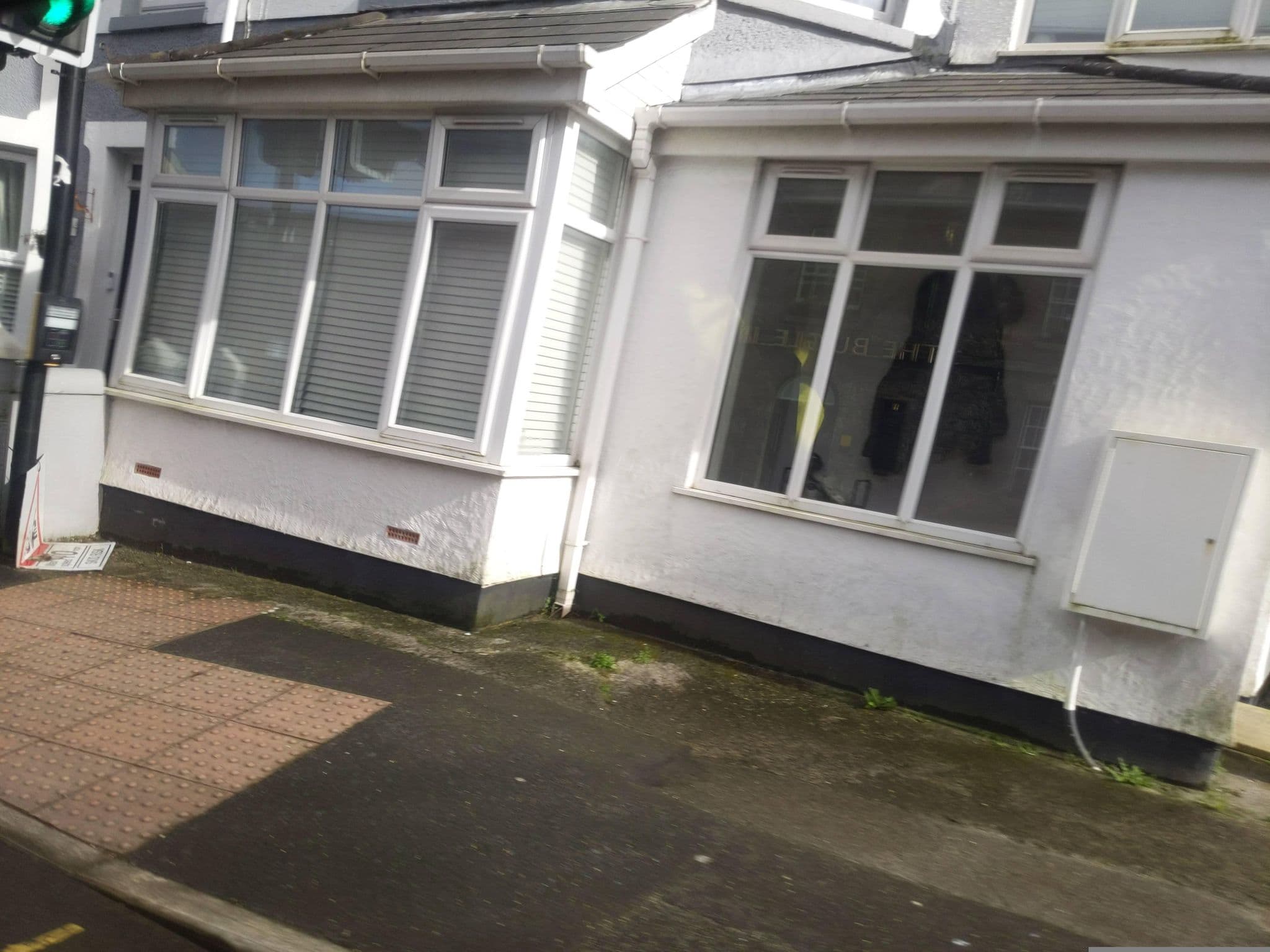 Street view near The Bugle Inn, Bugle — © WaggyDog (CC BY-SA · Mapillary)