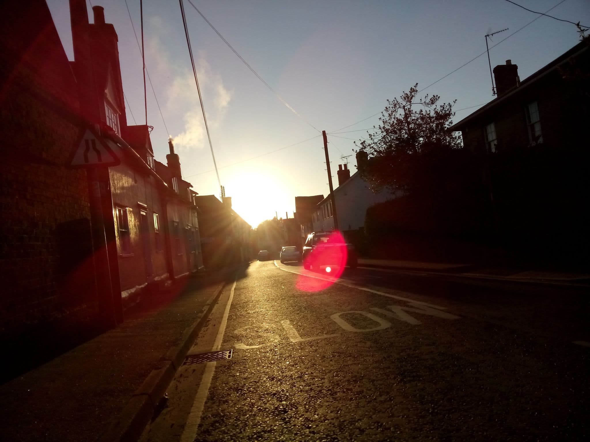 Street view near Old Manse BnB Bures, Bures Saint Mary — © smsm1 (CC BY-SA · Mapillary)