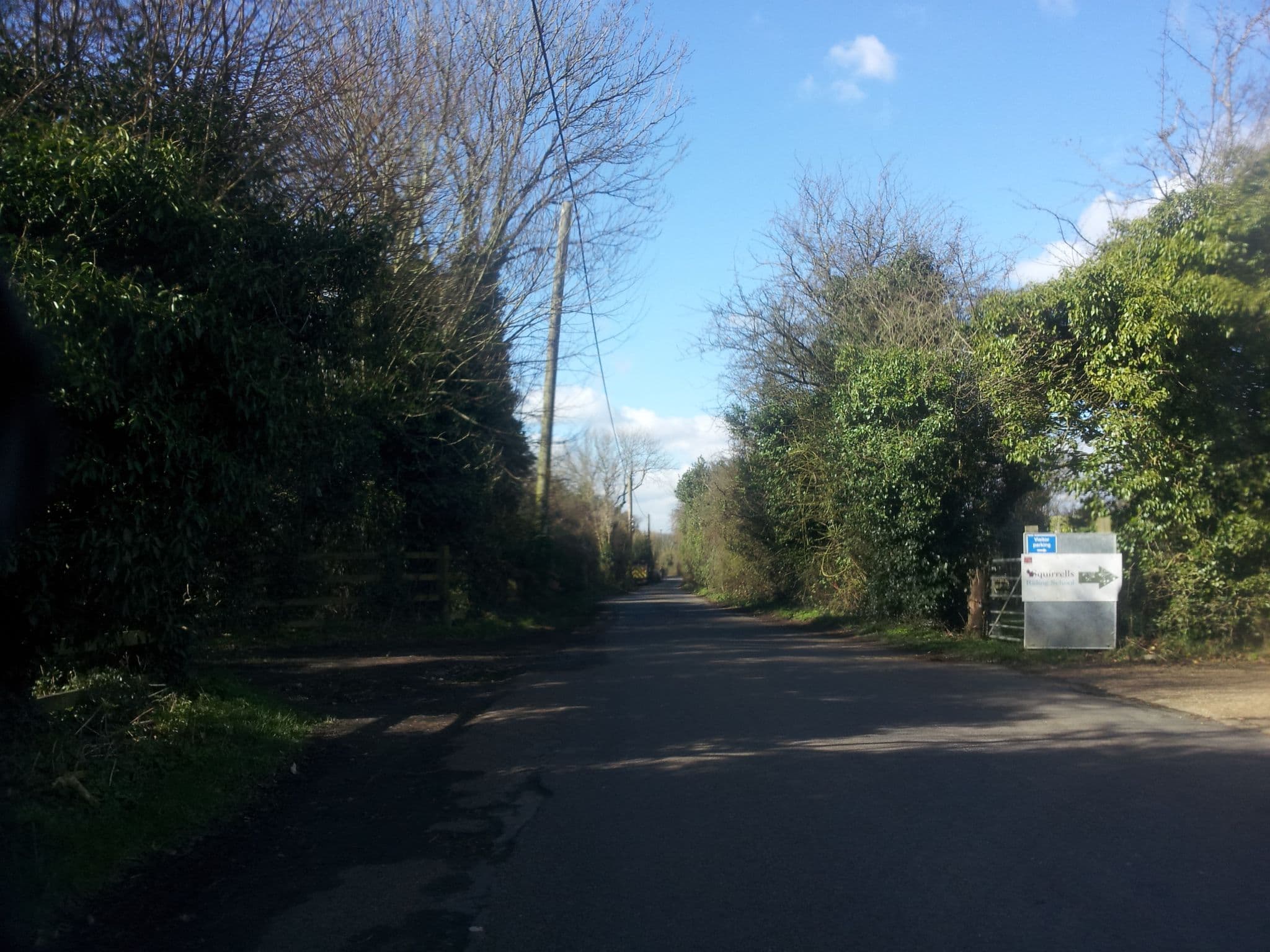 Street view near Squirrels waterpark, Burham — © paulbiv (CC BY-SA · Mapillary)
