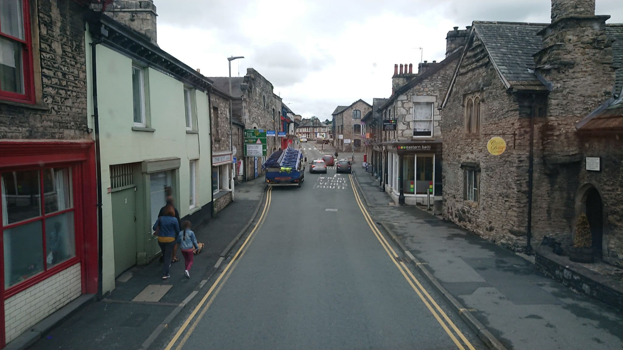 Street view near Quirky Kendal Cottage - Two-Bedroom House, Kendal — © skifans (CC BY-SA · Mapillary)