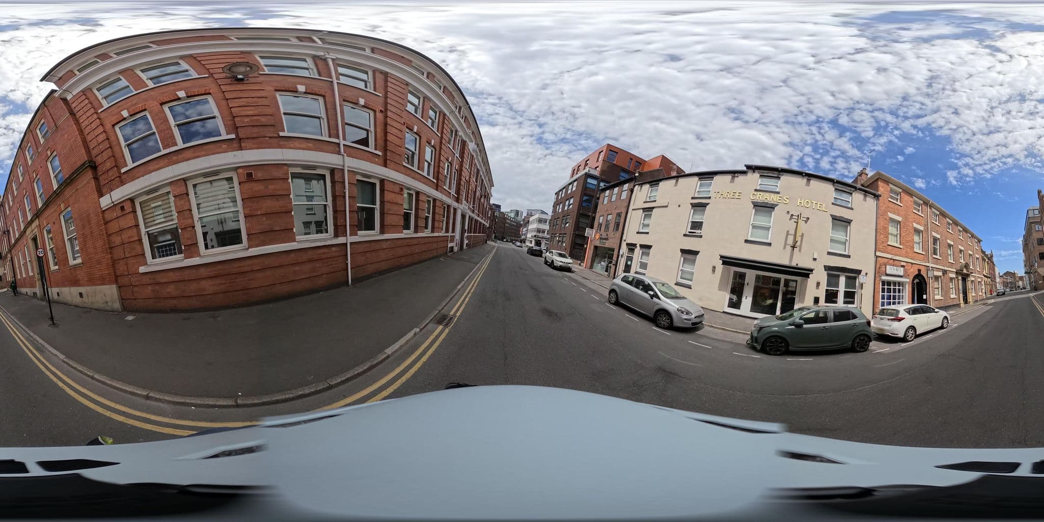 Street view near Three Cranes Serviced Apartments, Sheffield — © ntzm (CC BY-SA · Mapillary)
