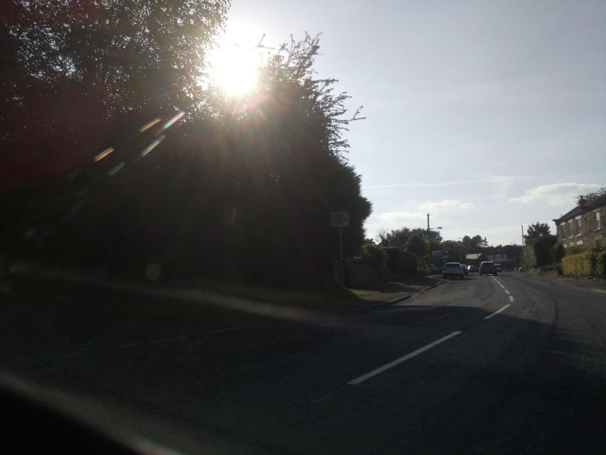 Street view near The Oak Wheel Pub, Burniston — © southglos (CC BY-SA · Mapillary)