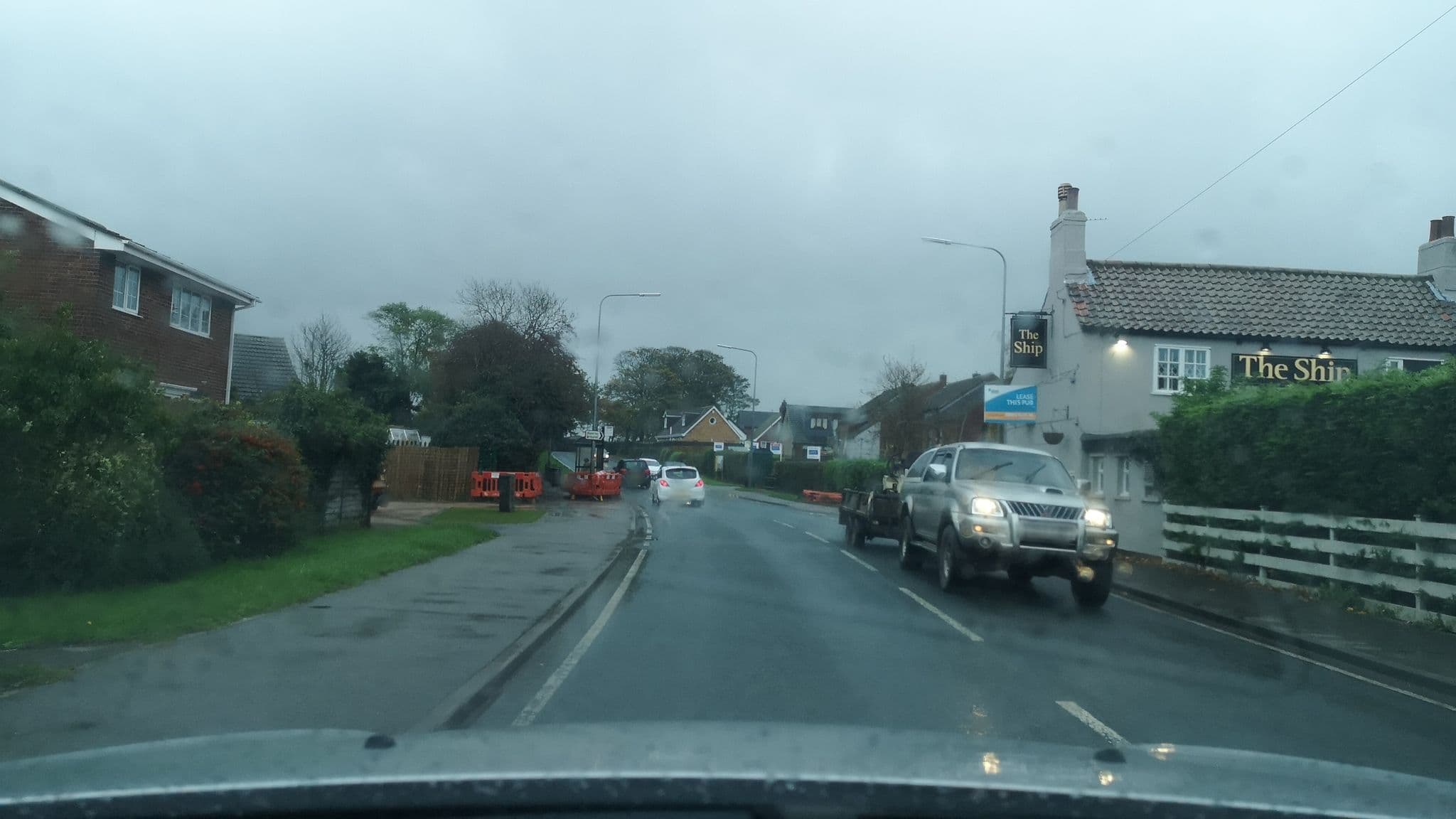 Street view near The Ship Inn, Keyingham — © cuttlebug (CC BY-SA · Mapillary)