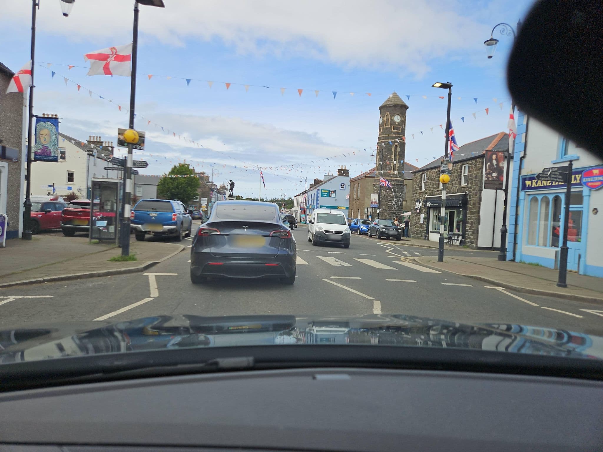 Street view near The Pyjama Factory, Bushmills — © toho (CC BY-SA · Mapillary)