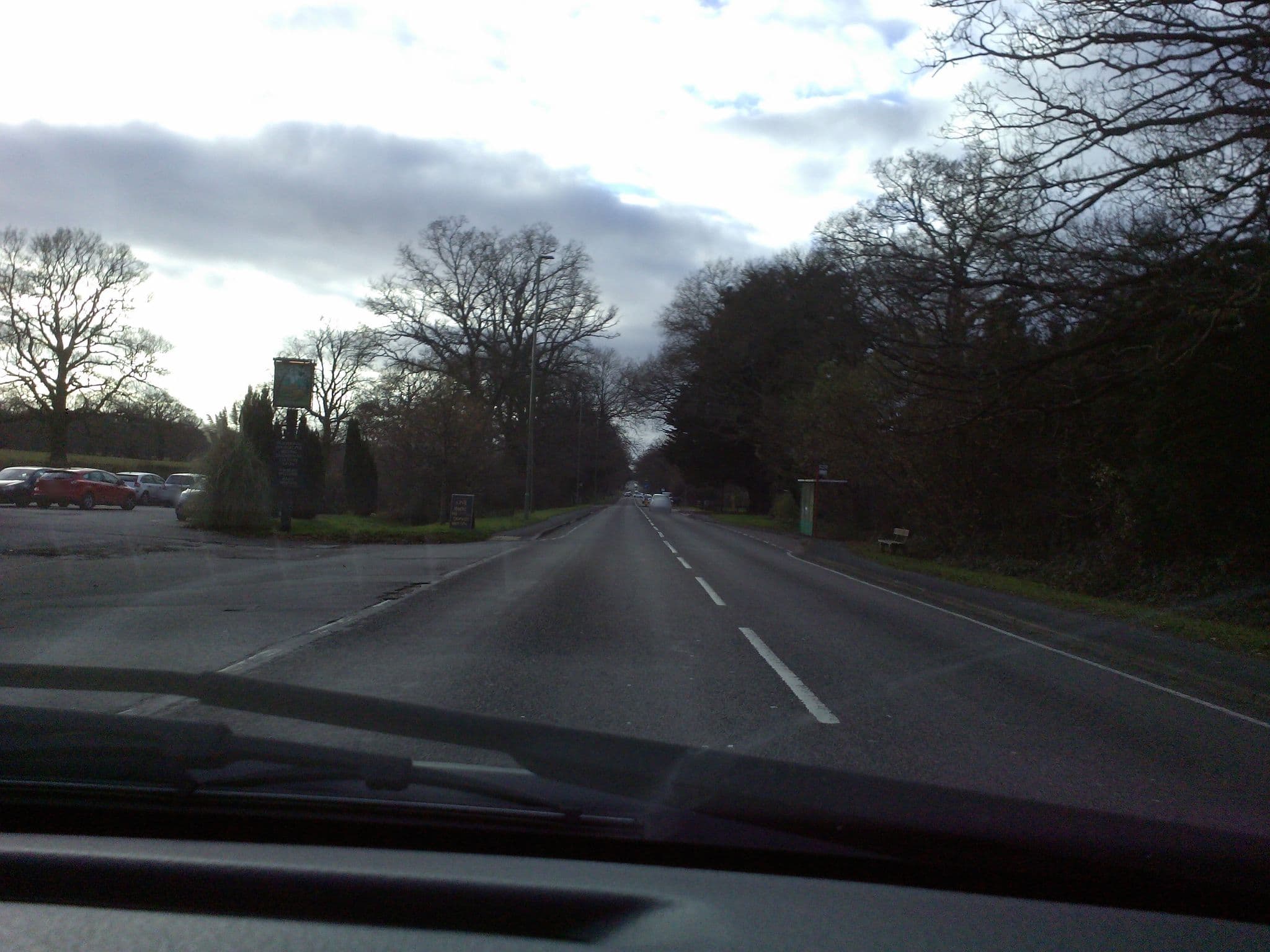 Street view near The Forest Inn, Ashurst, Totton — © severecci (CC BY-SA · Mapillary)