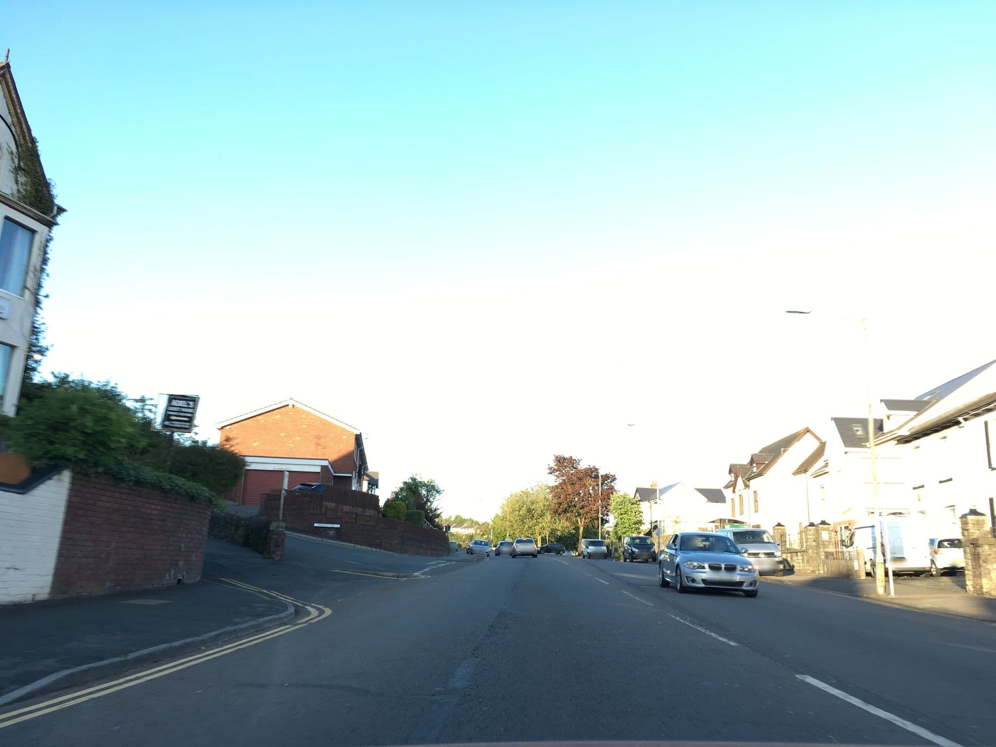 Street view near Albany Guest House, Caerleon — © southglos (CC BY-SA · Mapillary)