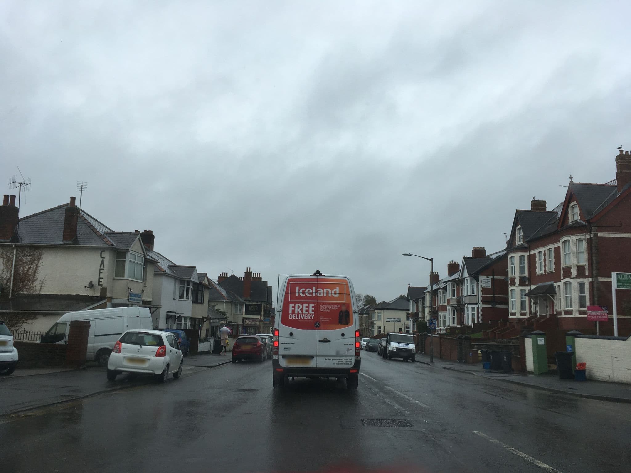 Street view near Adels Guest House, Caerleon — © southglos (CC BY-SA · Mapillary)