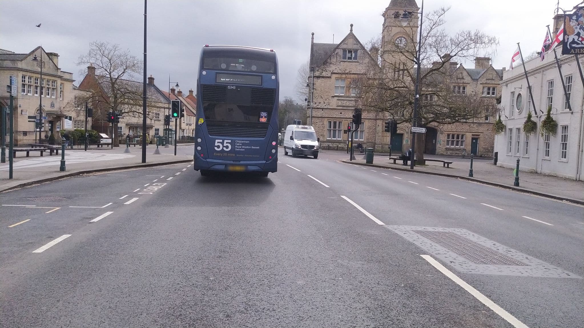 Street view near The Lansdowne, Calne — © noid (CC BY-SA · Mapillary)