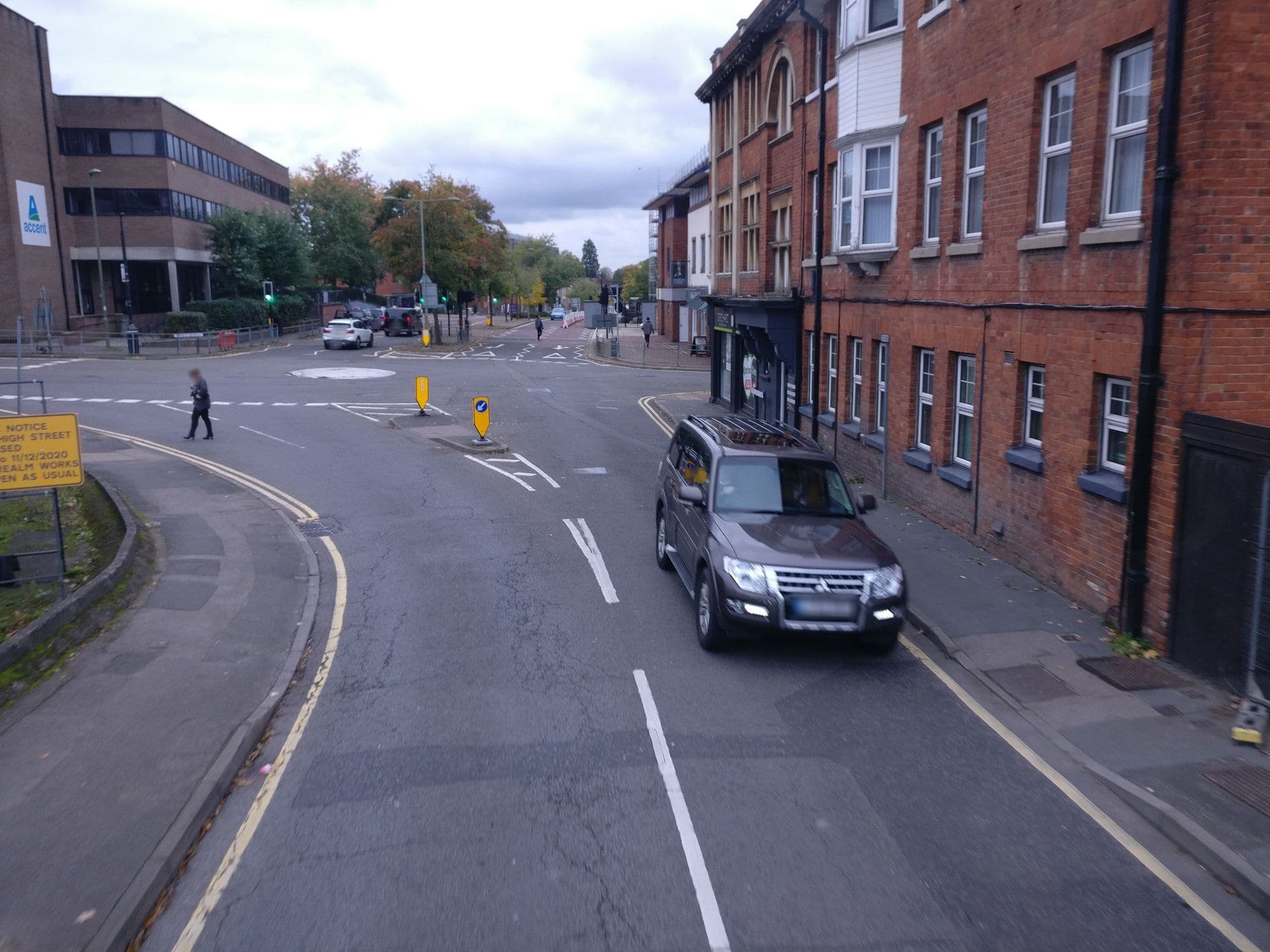 Street view near MBASY Serviced Apartments, Camberley — © jpennycook (CC BY-SA · Mapillary)