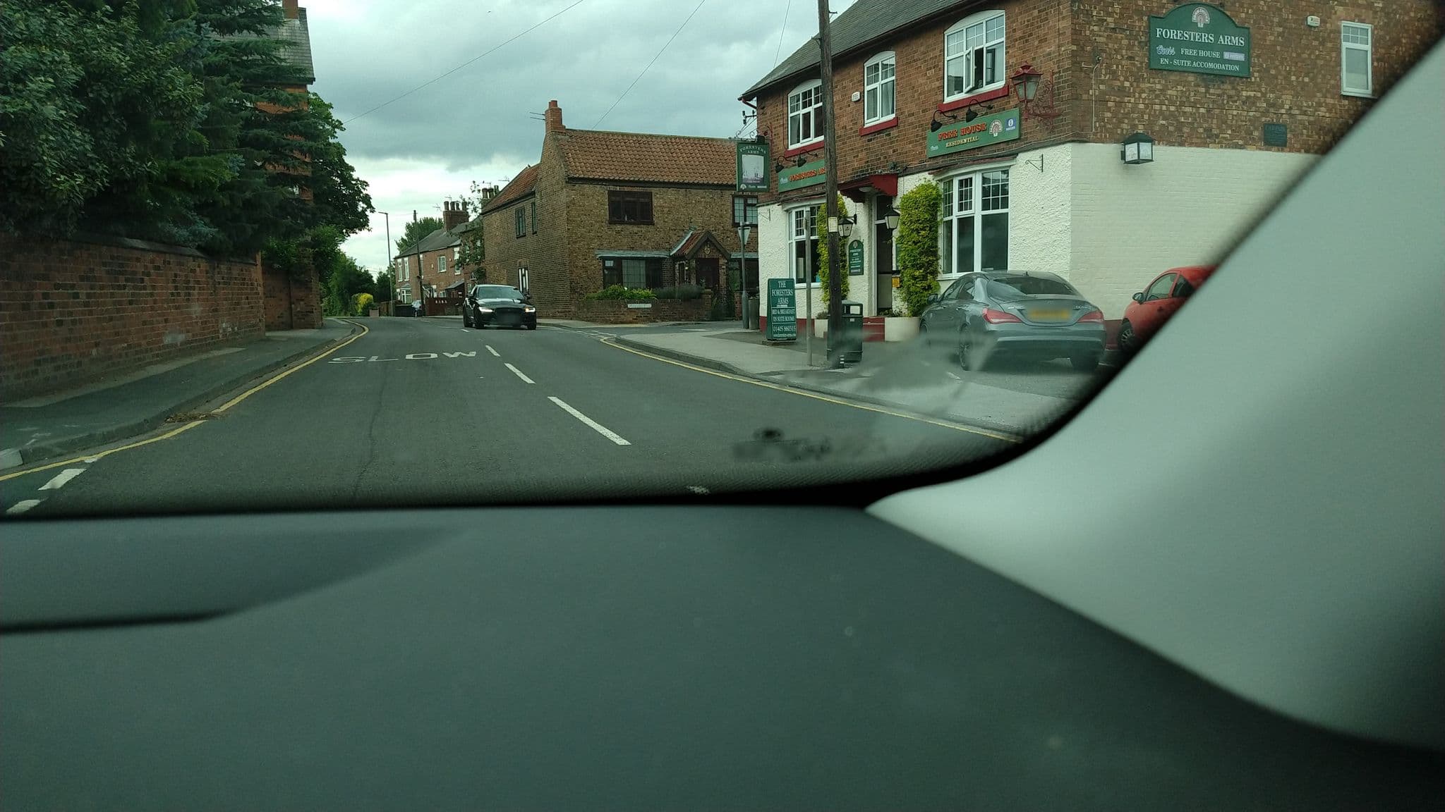 Street view near The Oddd Fellows Arms, Camblesforth — © steverobbo (CC BY-SA · Mapillary)