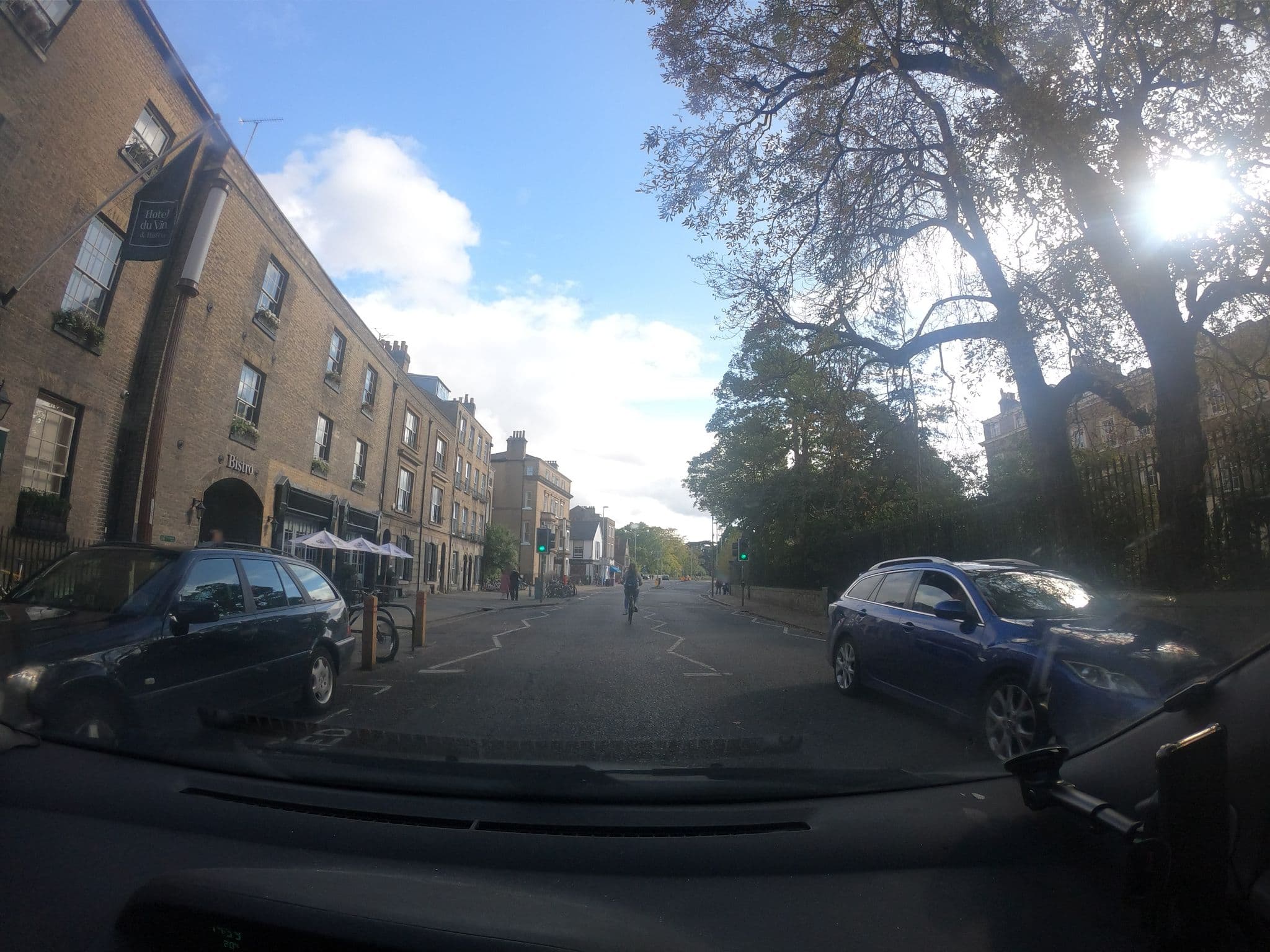 Street view near Hotel du Vin Cambridge, Cambridge — © lamaar639 (CC BY-SA · Mapillary)