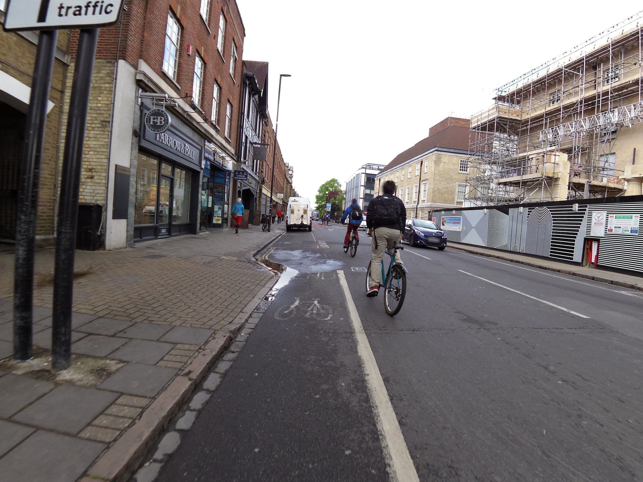 Street view near University Arms Hotel, Autograph Collection, Cambridge — © smsm1 (CC BY-SA · Mapillary)