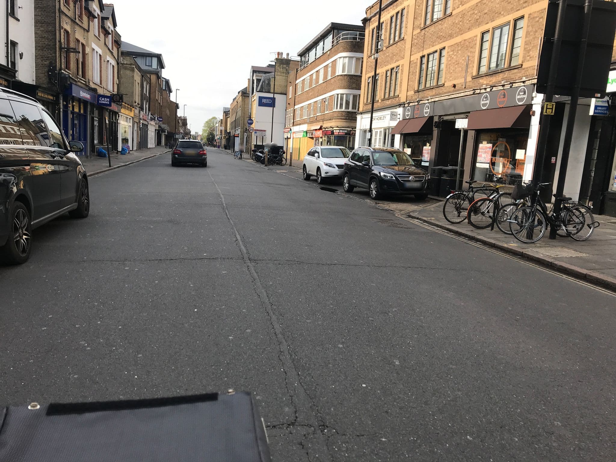 Street view near Regent Apartment, Cambridge — © cyclestreets (CC BY-SA · Mapillary)
