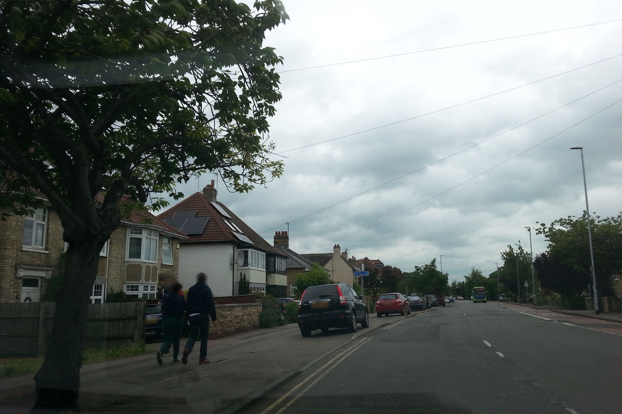 Street view near Cambridge Bed and Breakfast, Cambridge — © adam2 (CC BY-SA · Mapillary)