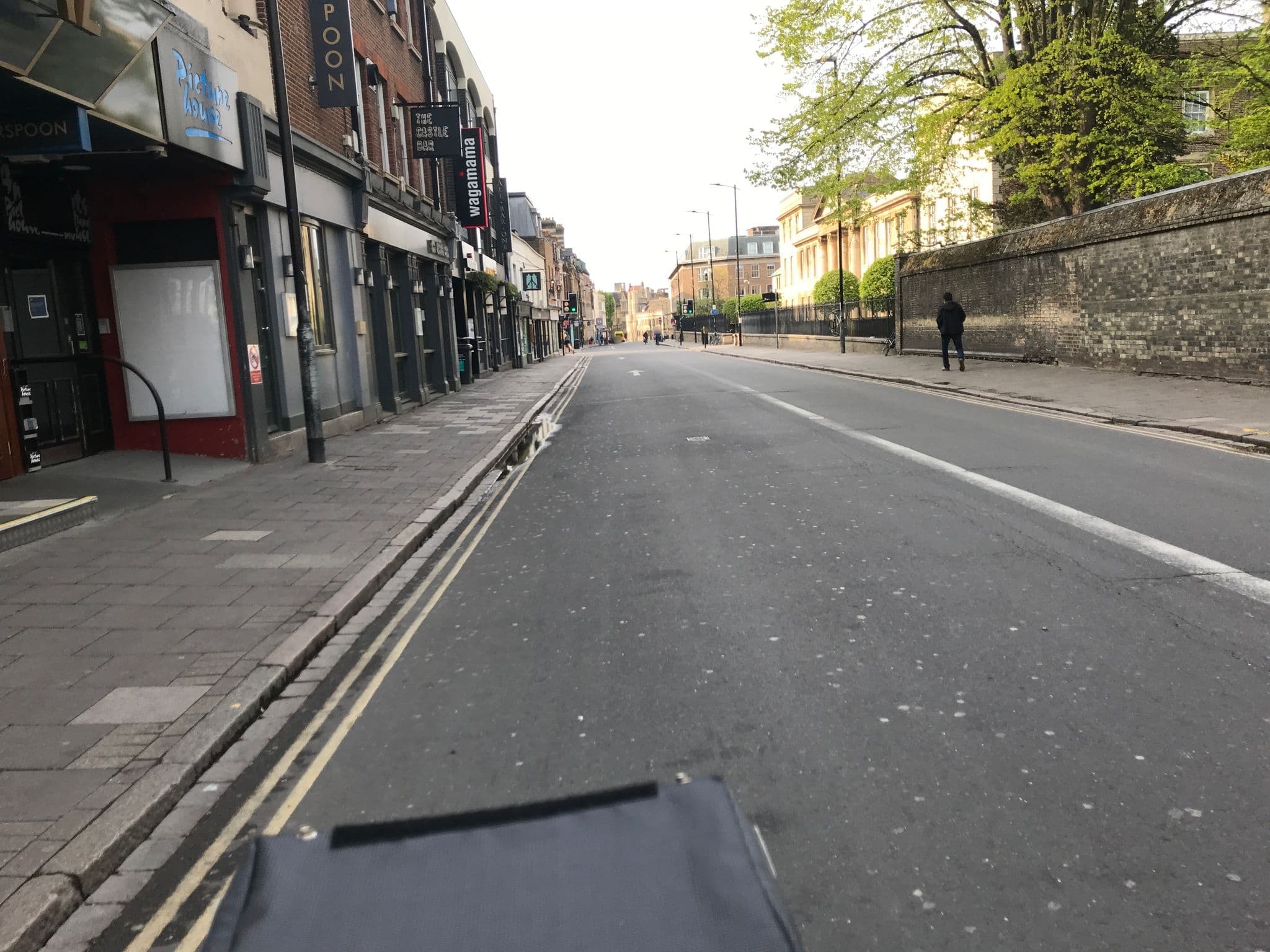 Street view near The Castle B&B, Cambridge — © cyclestreets (CC BY-SA · Mapillary)