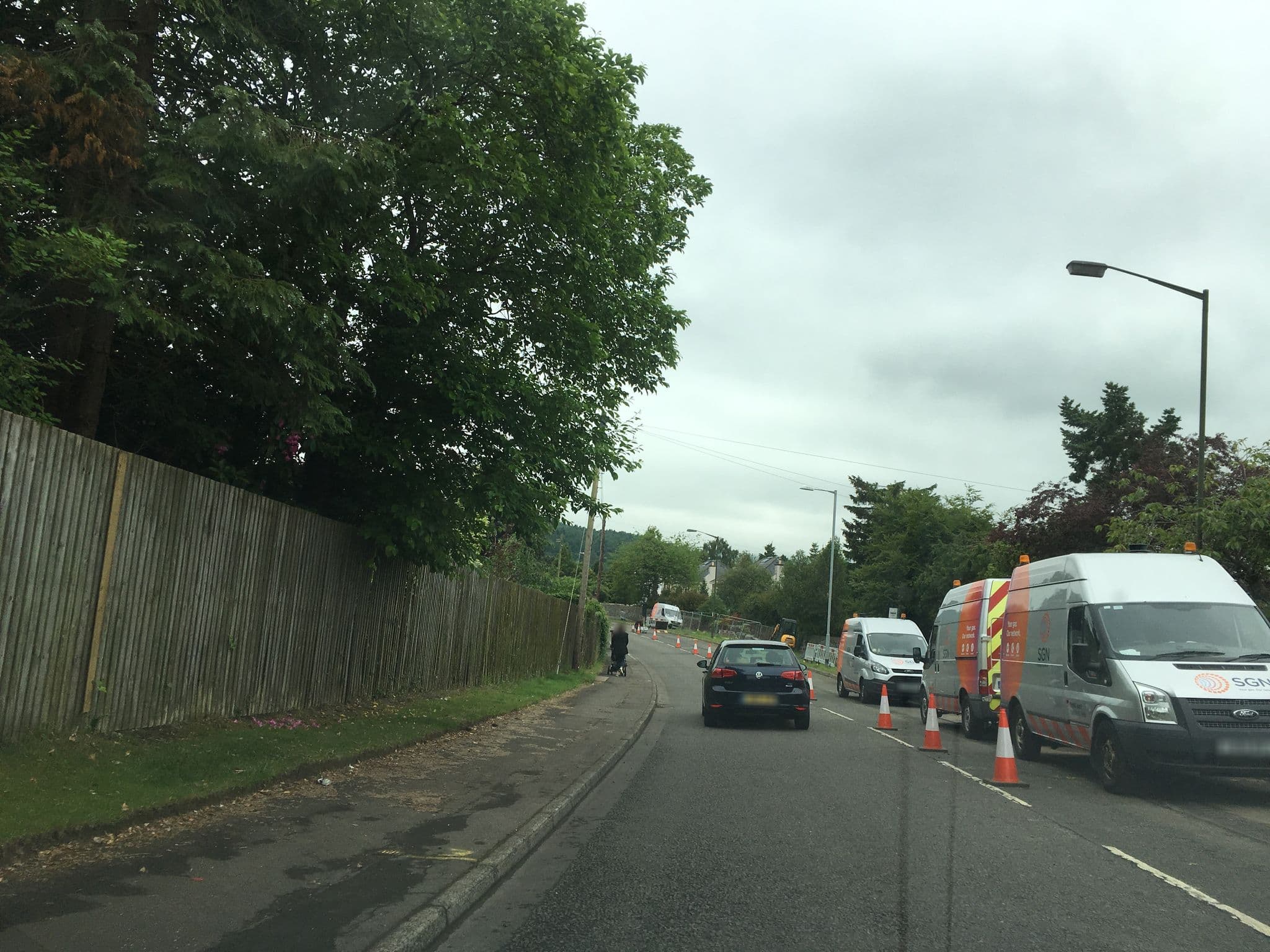 Street view near Newholme House - Stirling Self Catering Accommodation, Cambusbarron — © ccbb7766 (CC BY-SA · Mapillary)
