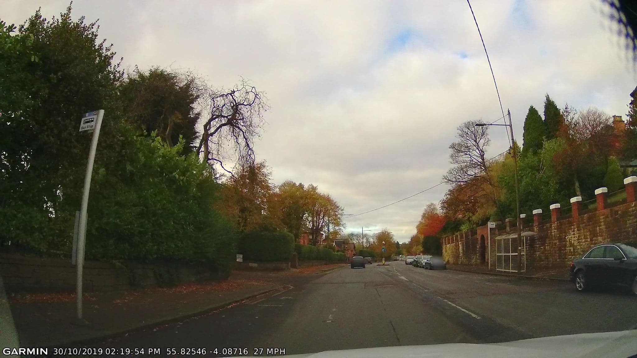 Street view near HOTEL BABA, Uddingston — © gmc (CC BY-SA · Mapillary)