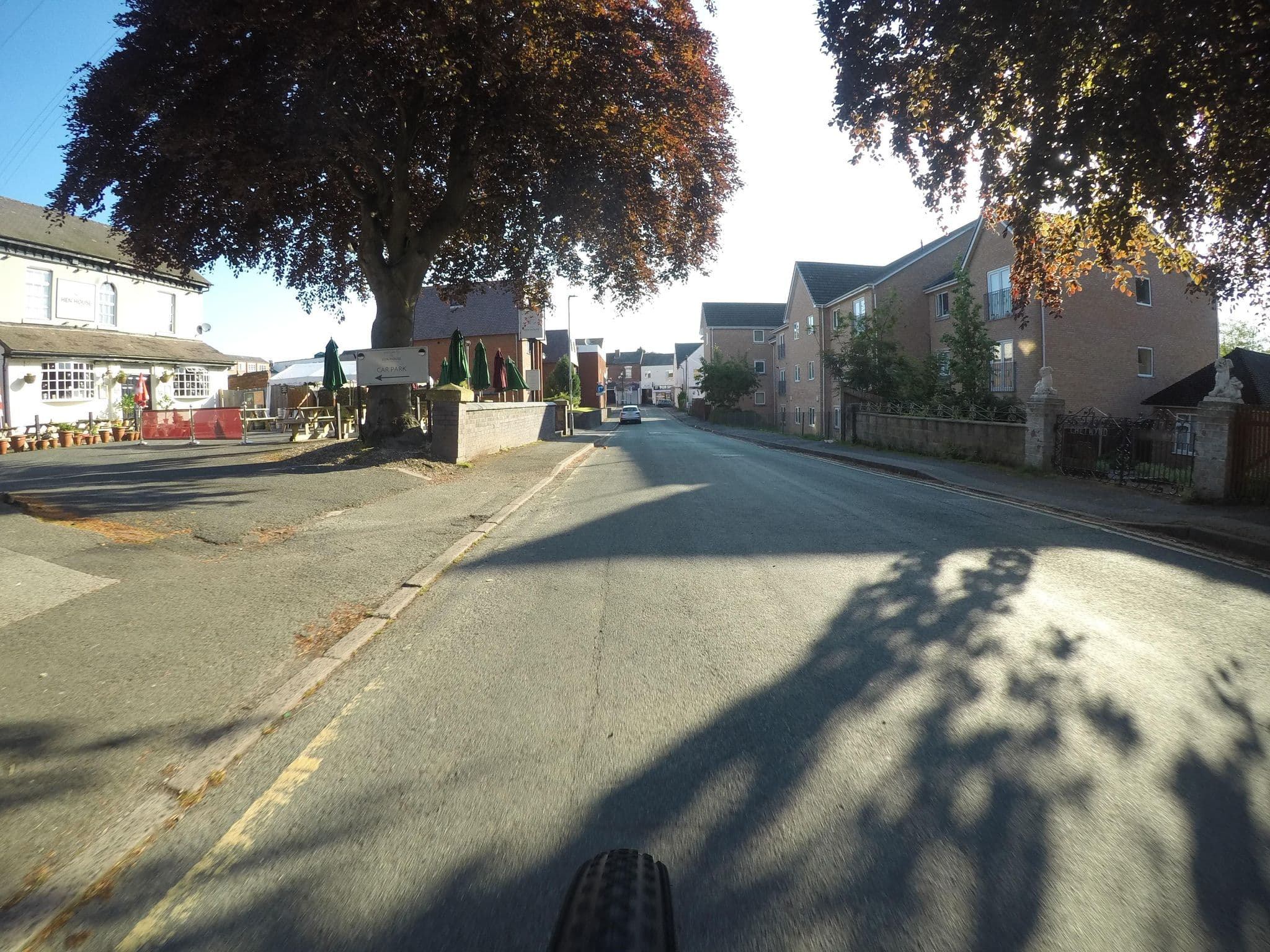 Street view near The Hen House, Cannock — © mfk (CC BY-SA · Mapillary)