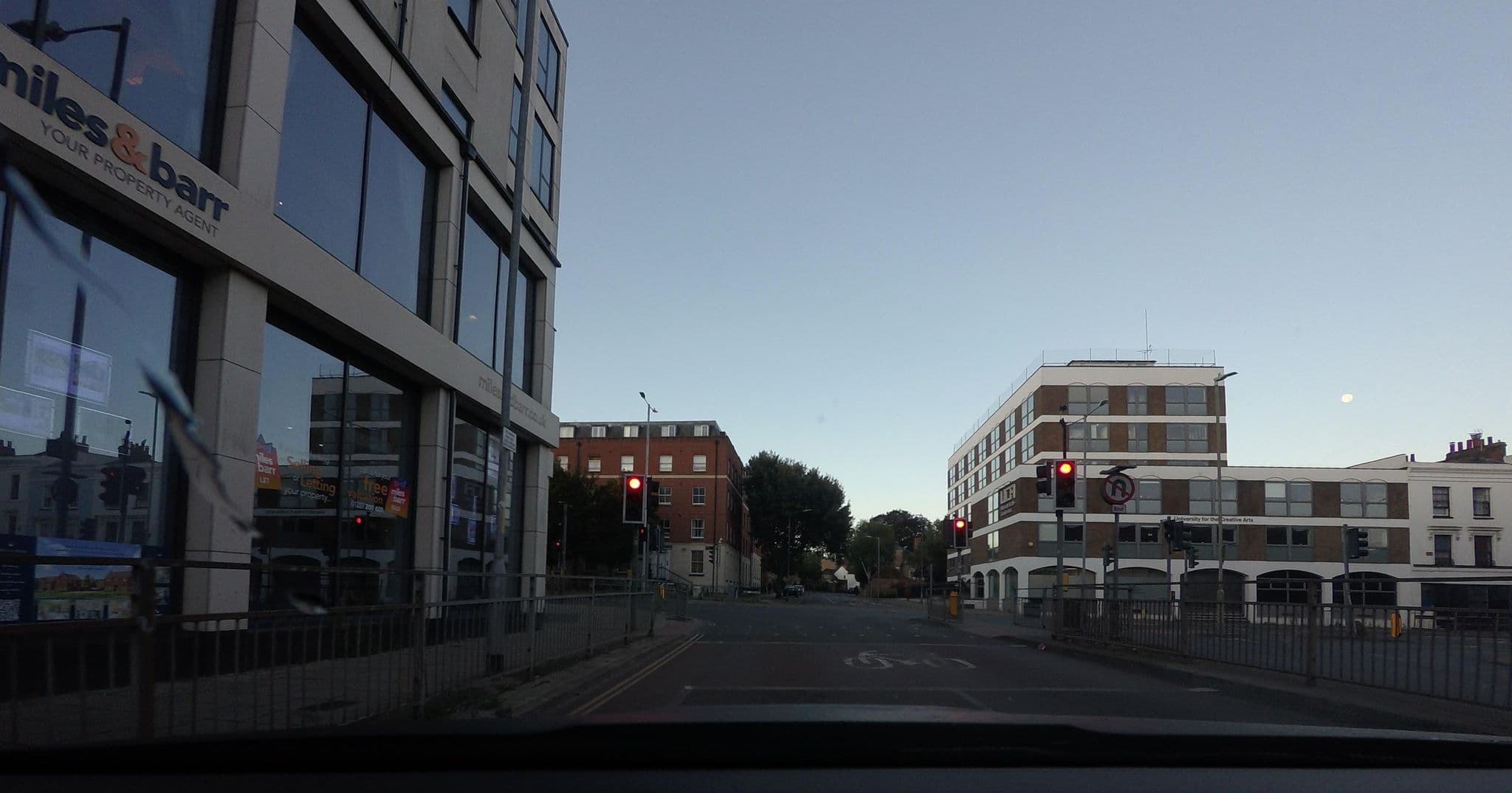 Street view near Premier Inn Canterbury City Centre hotel, Canterbury — © tallguy (CC BY-SA · Mapillary)