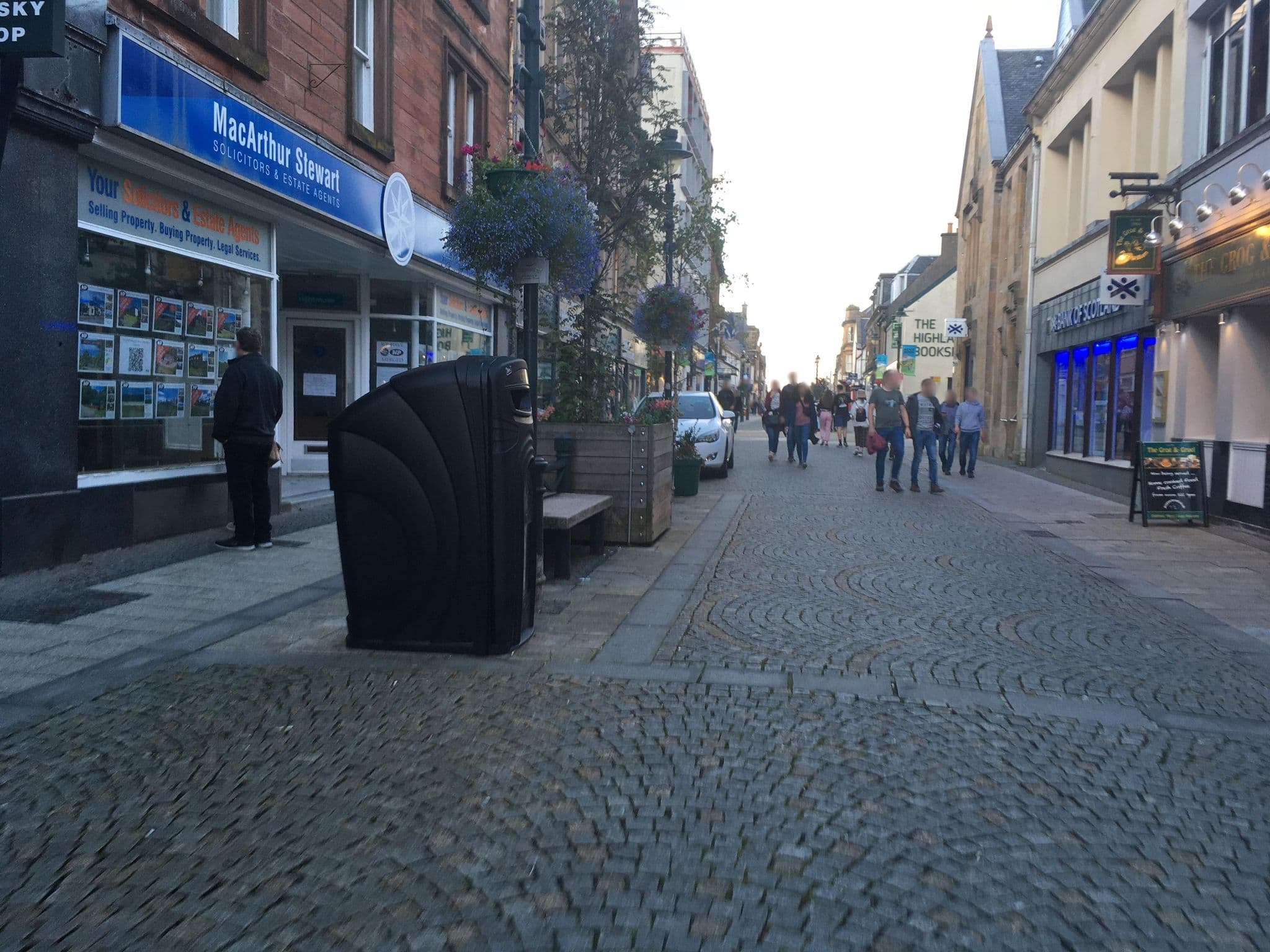 Street view near Prime location twin room in high street, Fort William