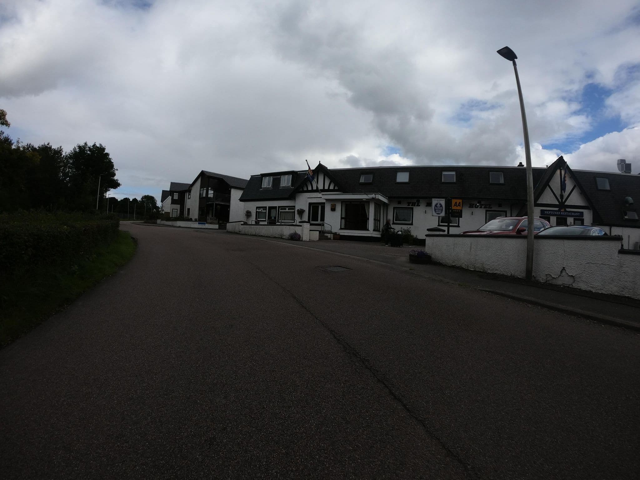 Street view near Moorings Hotel, Caol