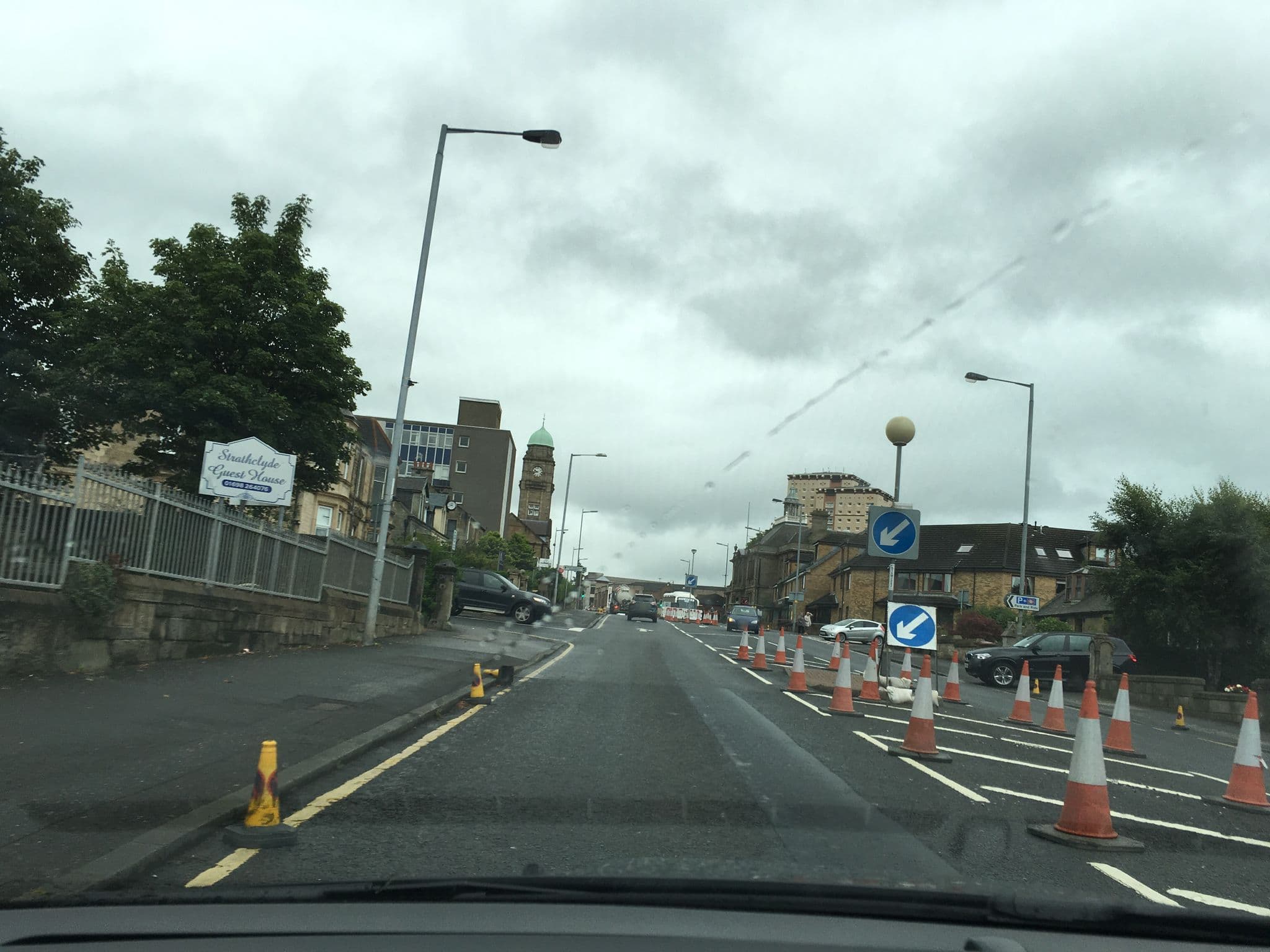 Street view near Hillcrest, Motherwell — © mackerski (CC BY-SA · Mapillary)