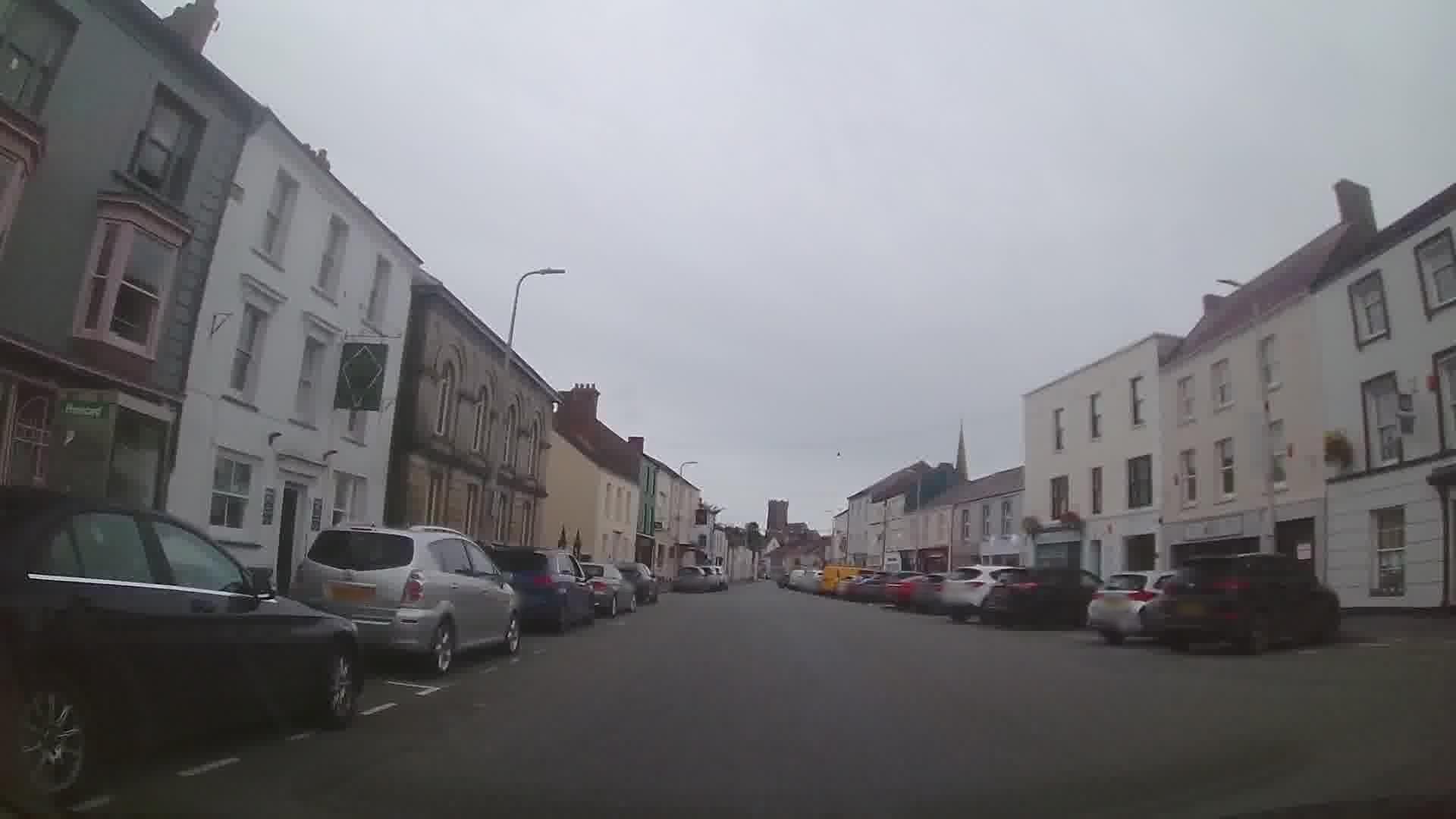 Street view near The Drovers Arms Hotel, Carmarthen — © trigpoint (CC BY-SA · Mapillary)