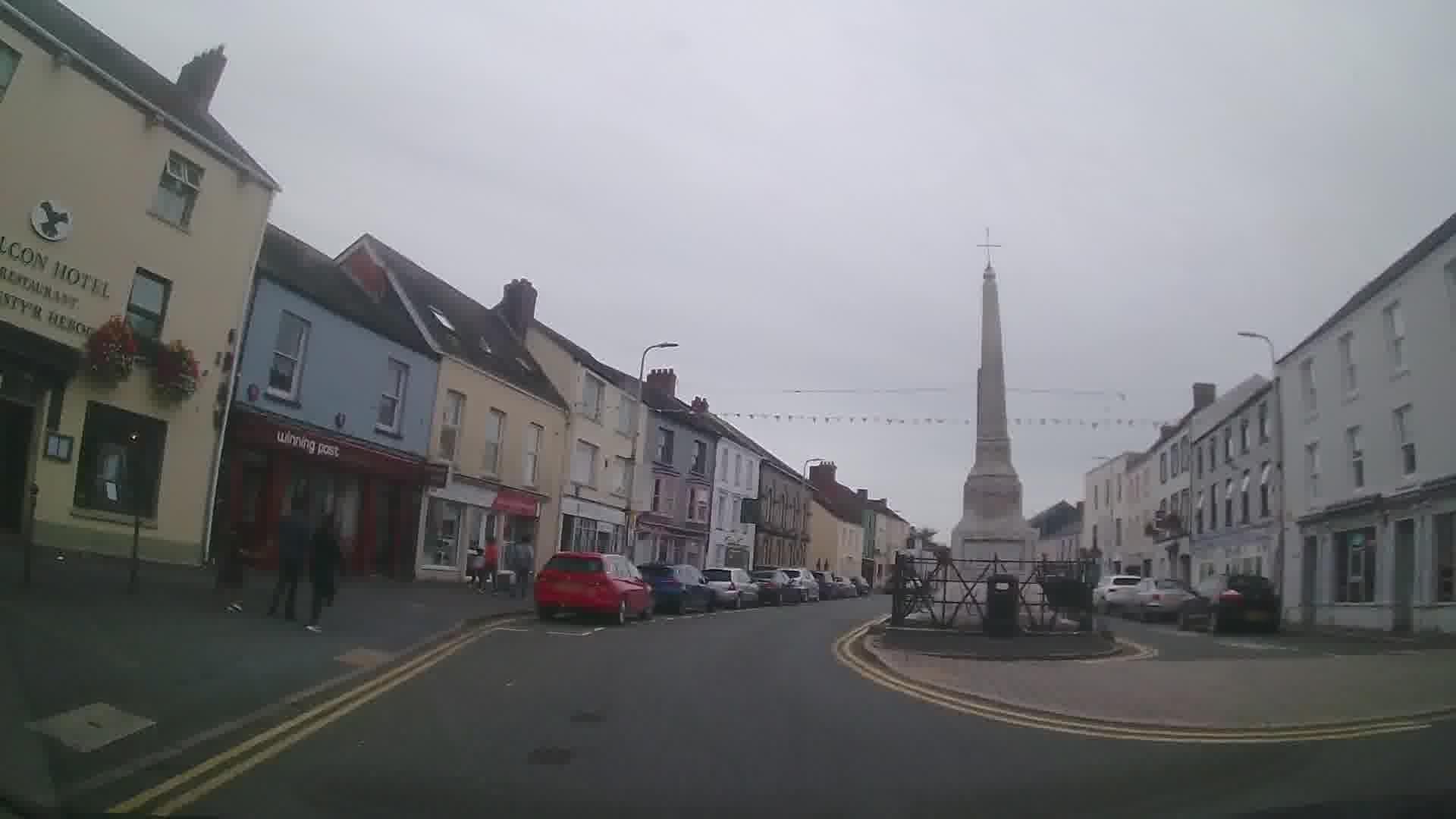 Street view near Falcon Hotel, Carmarthen — © trigpoint (CC BY-SA · Mapillary)