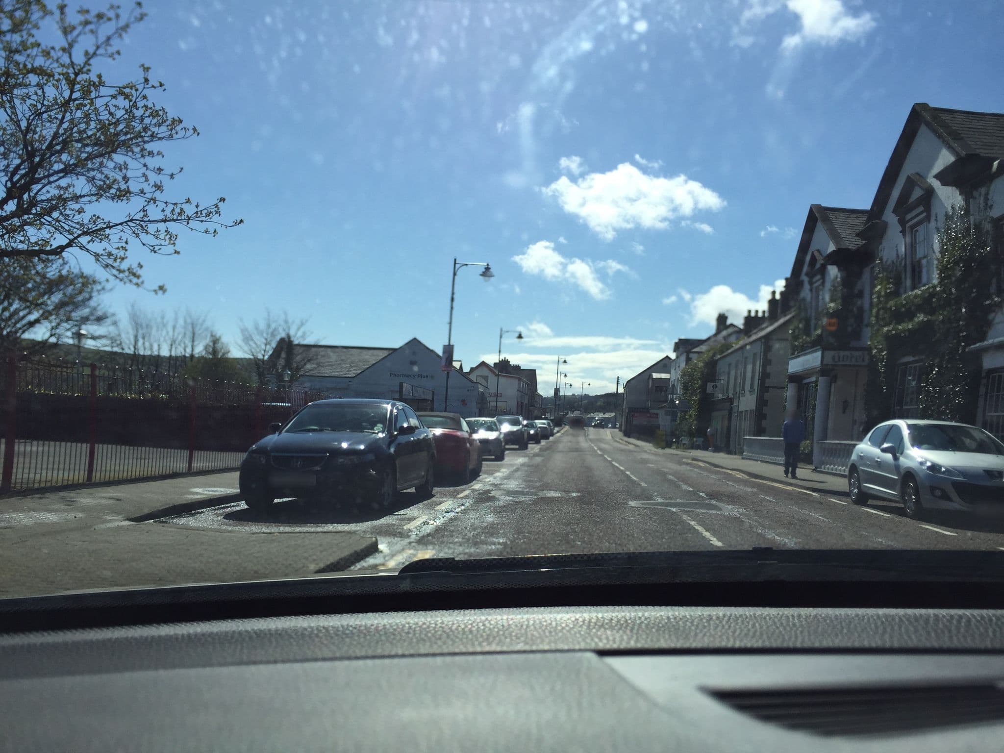 Street view near The Harbourview Hotel, Carnlough — © mackerski (CC BY-SA · Mapillary)