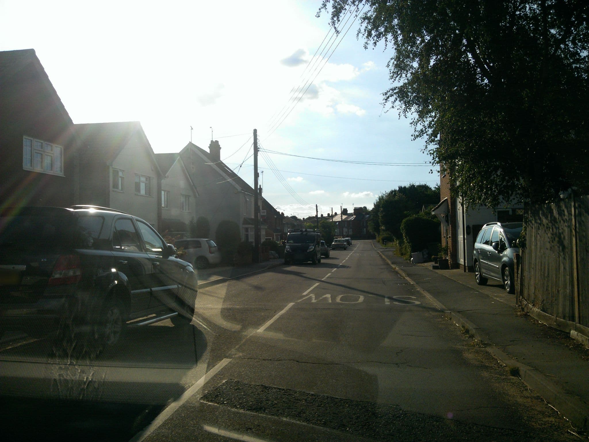 Street view near Beautiful Cottage opposite the Castle!, Castle Hedingham — © petermead (CC BY-SA · Mapillary)