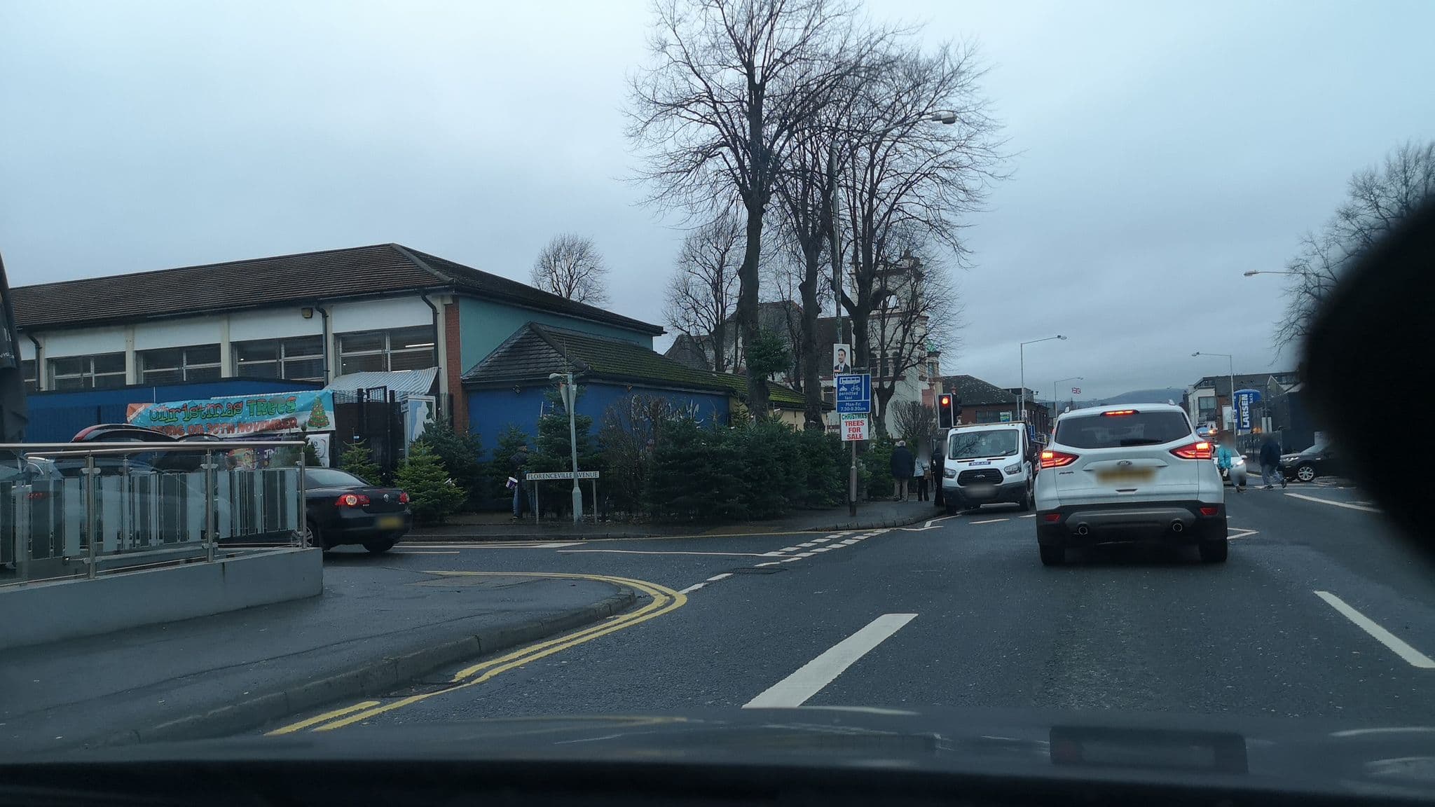 Street view near OYO Parador Lodge, Castlereagh — © jonnymccullagh (CC BY-SA · Mapillary)