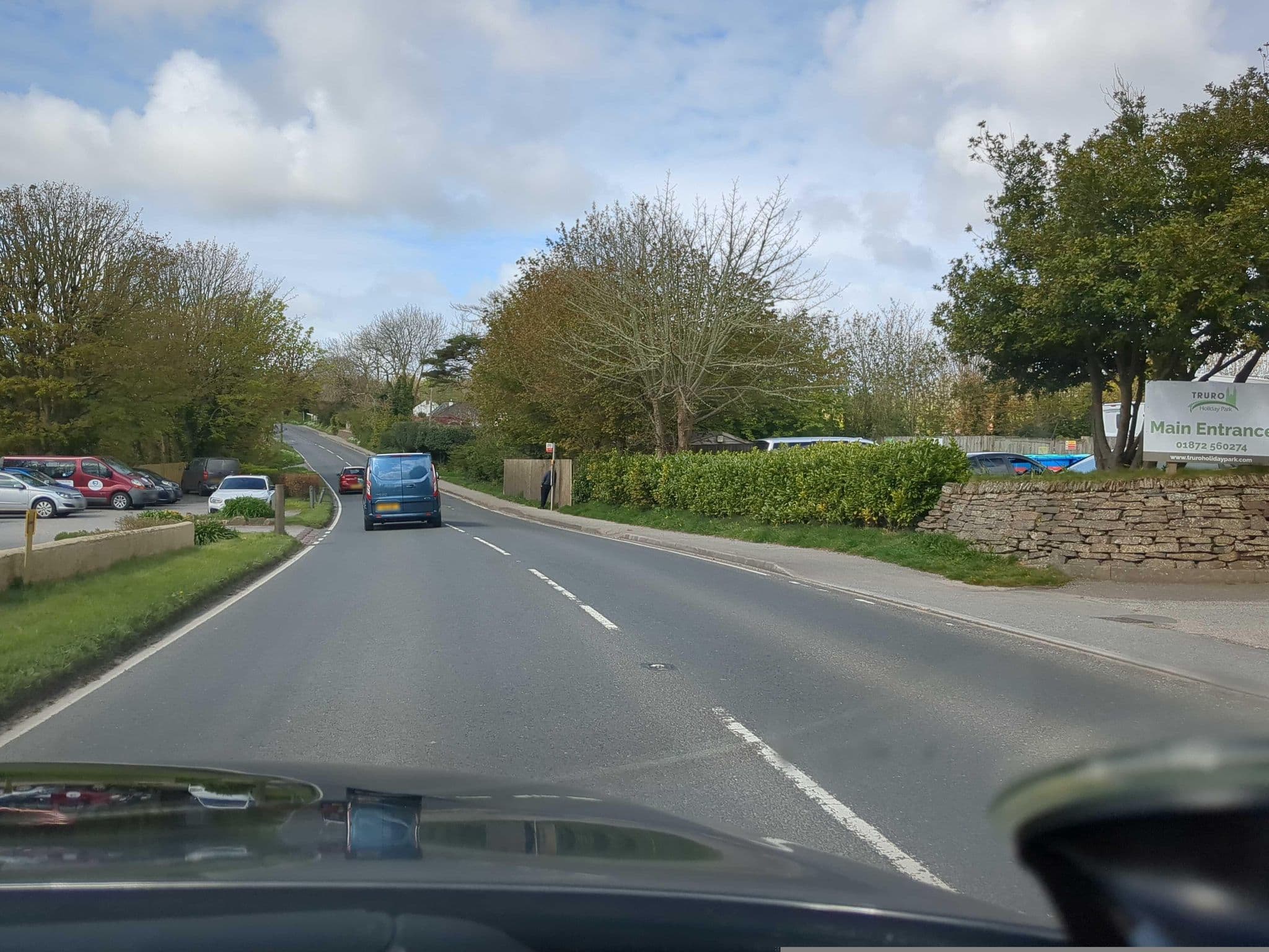 Street view near Truro Holiday Park, Chacewater — © IMC1964 (CC BY-SA · Mapillary)