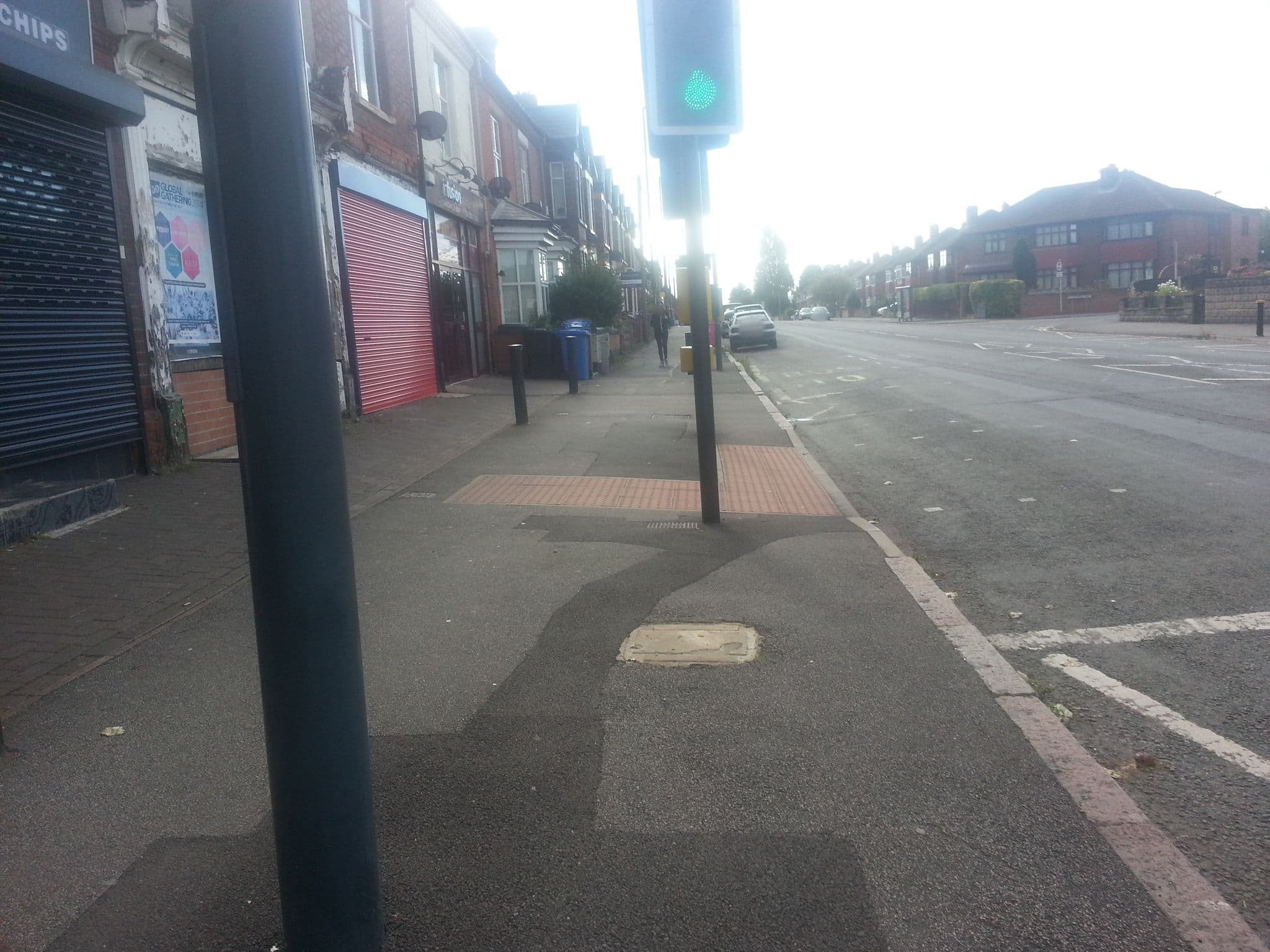 Street view near The Portland Hotel, Derby — © matth81 (CC BY-SA · Mapillary)