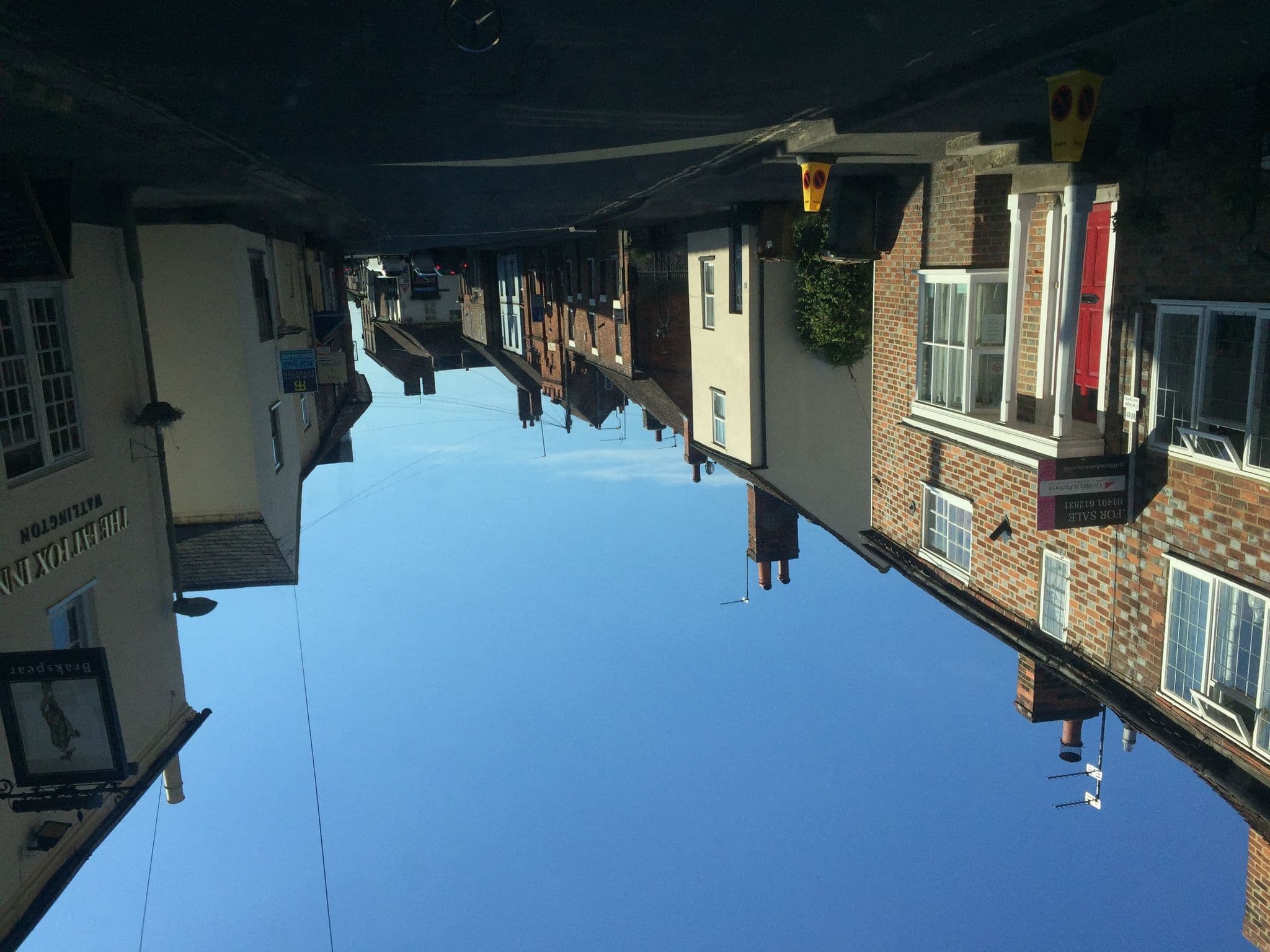 Street view near The Fat Fox Inn, Watlington — © laye (CC BY-SA · Mapillary)