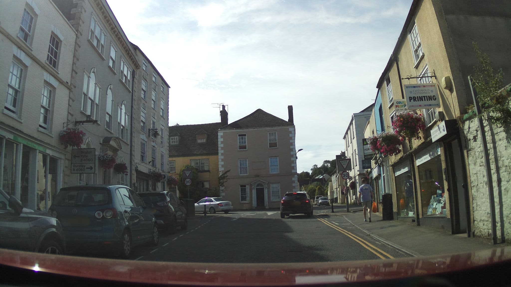 Street view near The Bank, Wotton under Edge, Holiday accommodation, Wotton-under-Edge — © southglos (CC BY-SA · Mapillary)