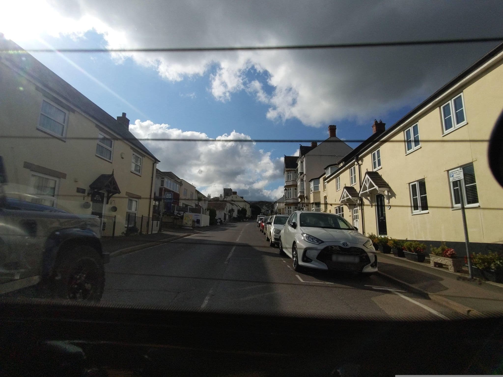 Street view near George Hotel, Charmouth — © WaggyDog (CC BY-SA · Mapillary)