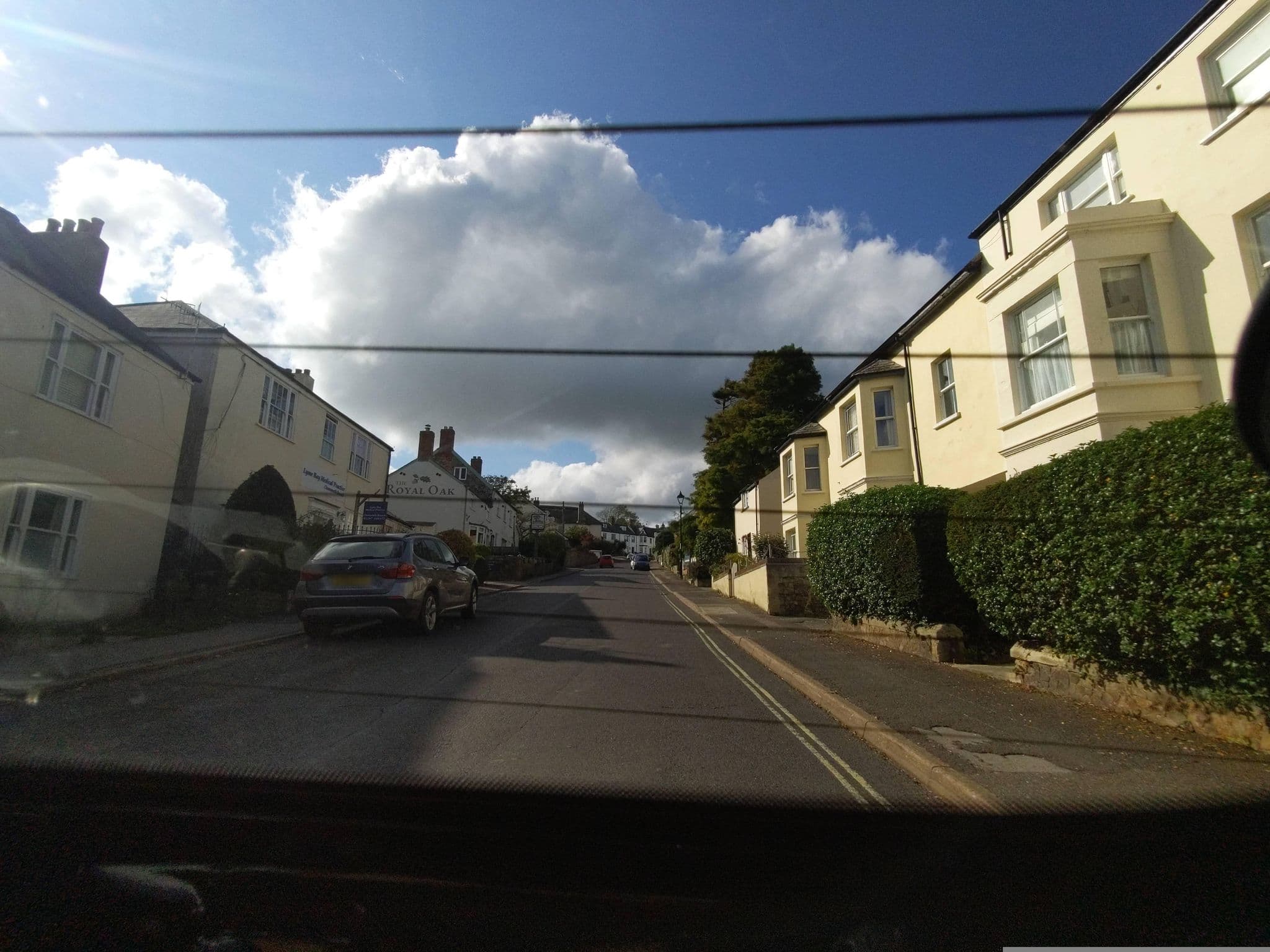 Street view near Thach Lodge Hotel, Charmouth — © WaggyDog (CC BY-SA · Mapillary)