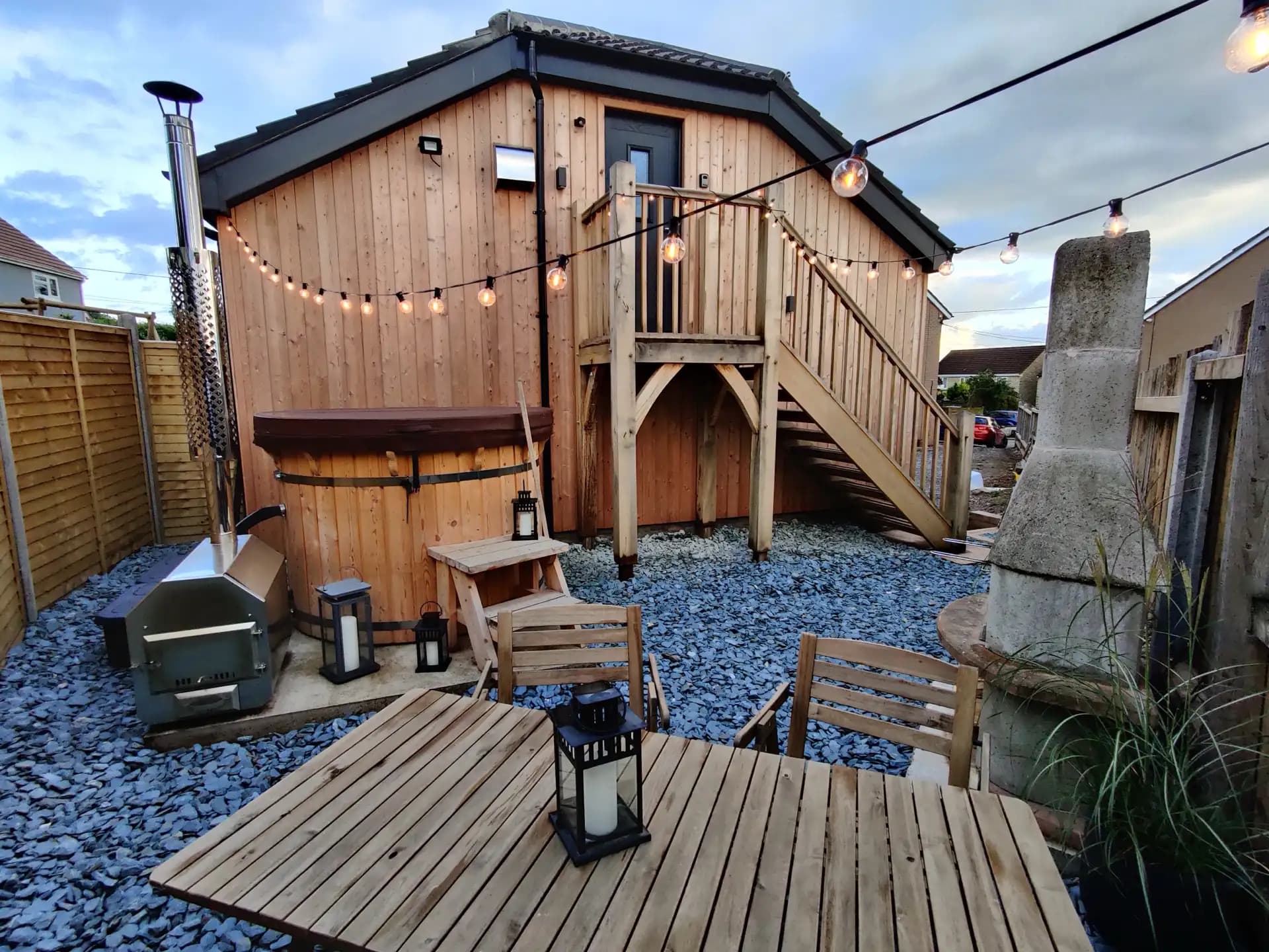 The Studio Cheddar | Luxury Eco-Stay & Hot Tub, Draycott