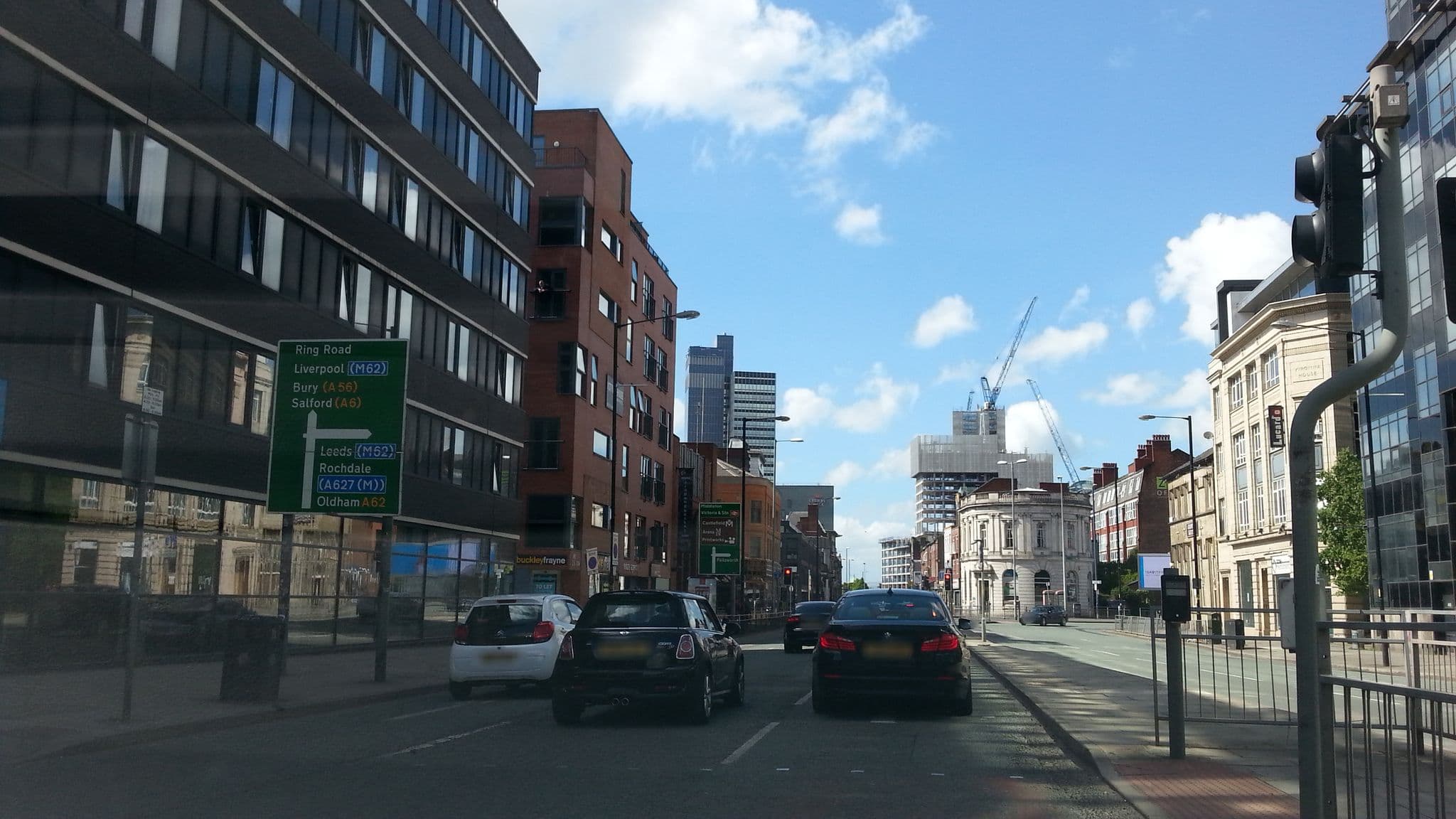 Street view near Travelodge Manchester Ancoats, Manchester — © adam2 (CC BY-SA · Mapillary)