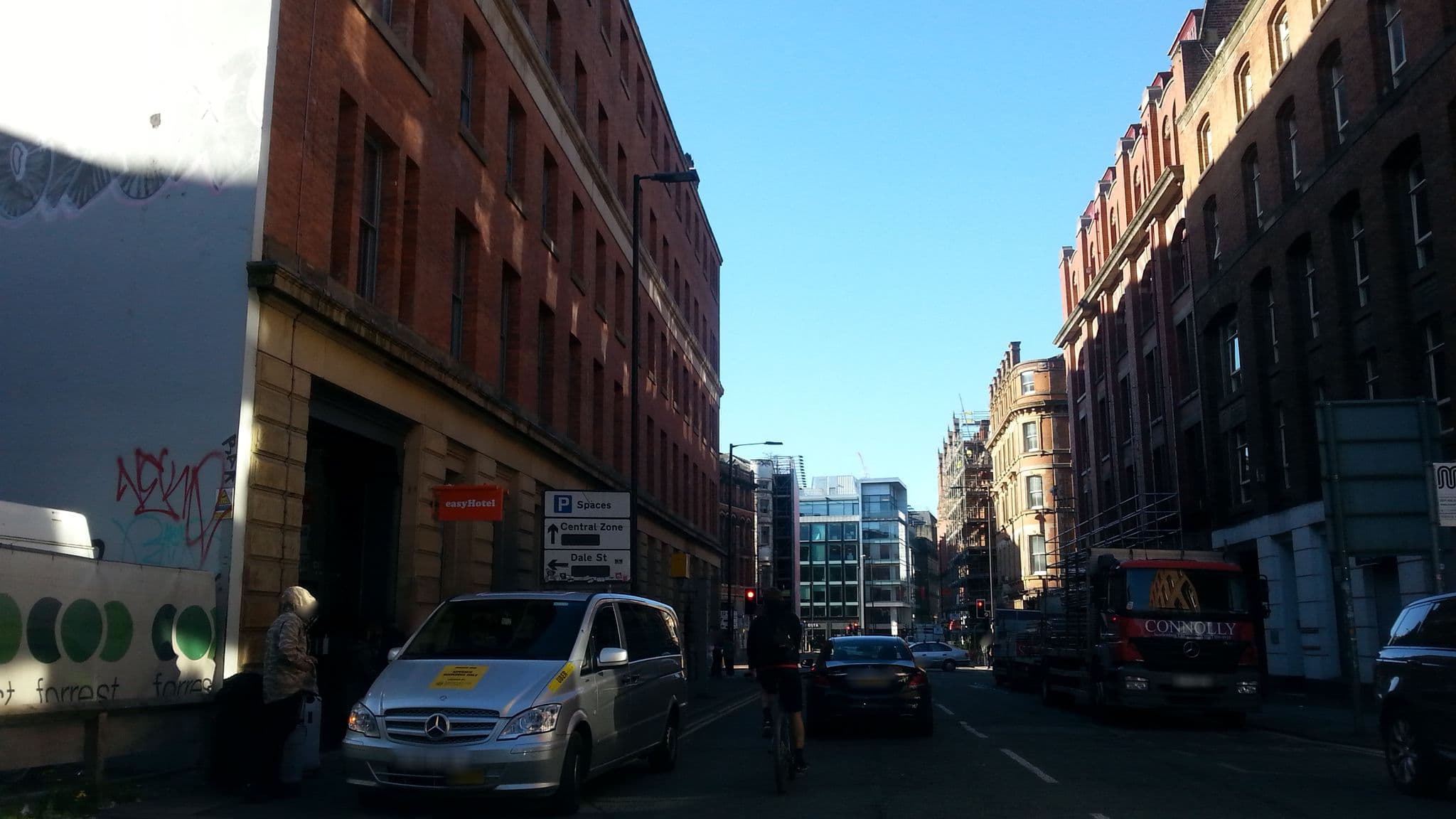 Street view near easyHotel Manchester City Centre, Manchester — © adam2 (CC BY-SA · Mapillary)