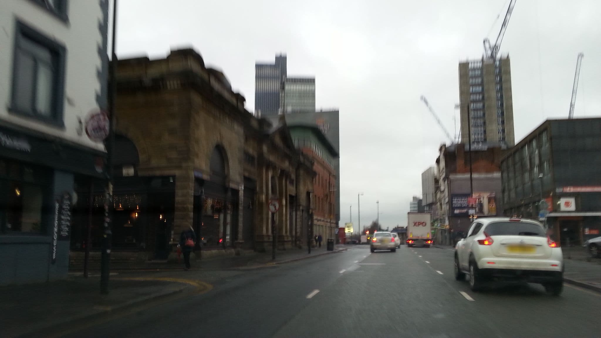 Street view near The Rose & Monkey Hotel, Manchester — © adam2 (CC BY-SA · Mapillary)