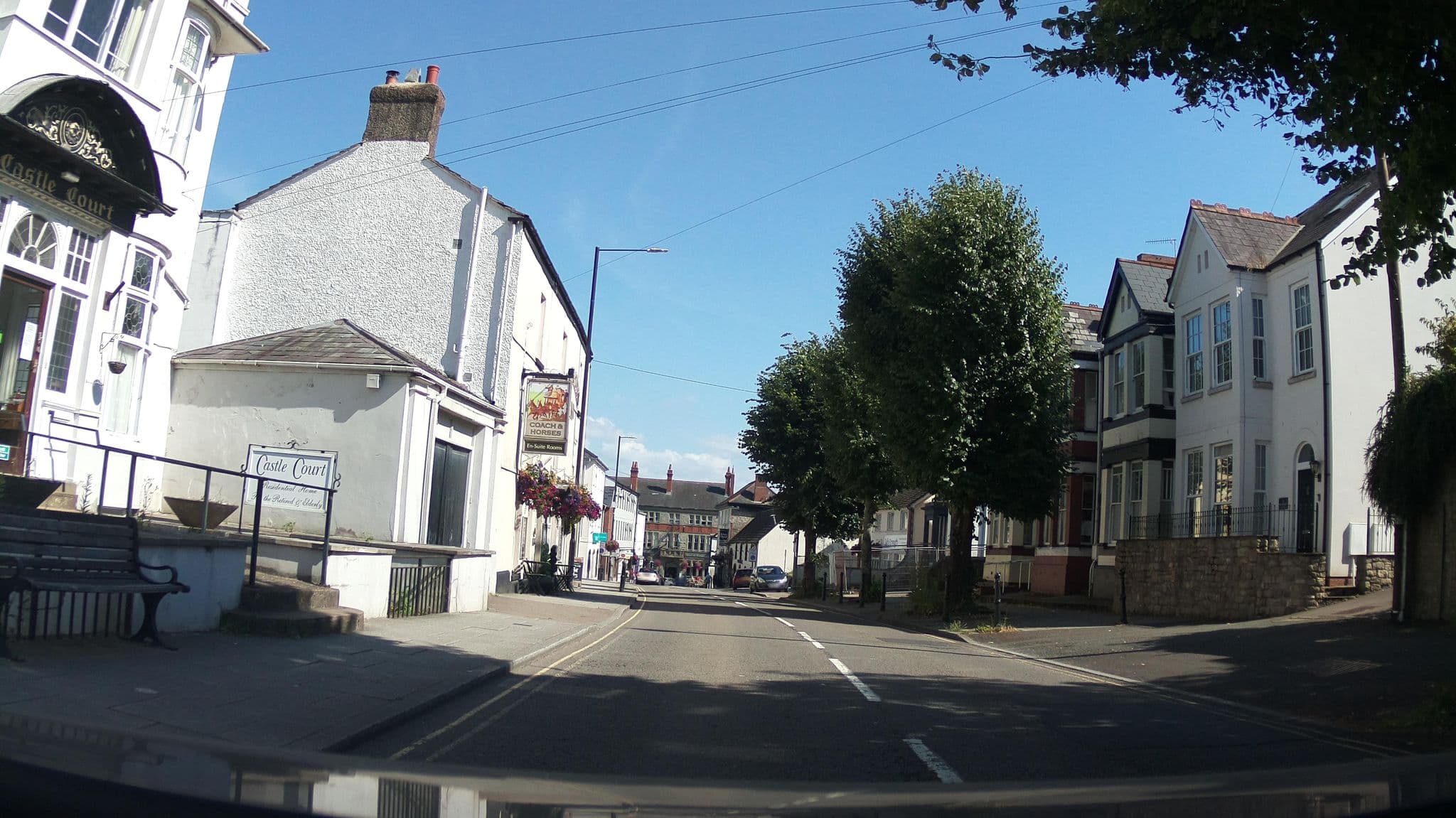 Street view near Coach & Horses Inn, Chepstow — © southglos (CC BY-SA · Mapillary)