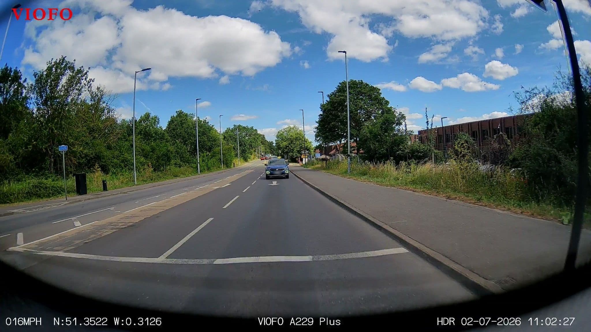 Street view near Chessington Resort Hotel, Chessington — © RyanBush (CC BY-SA · Mapillary)