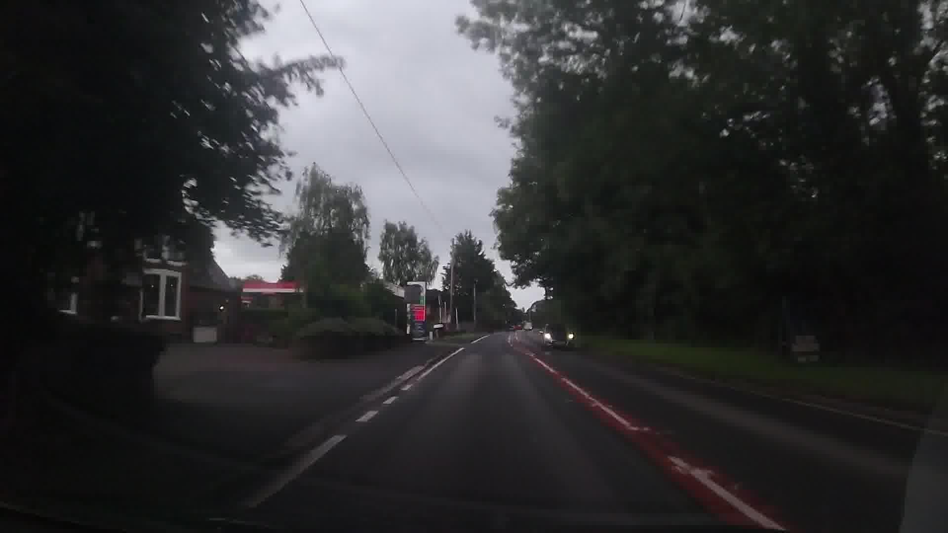 Street view near Rowton Poplars Hotel & The Indian Restaurant, Guilden Sutton — © trigpoint (CC BY-SA · Mapillary)