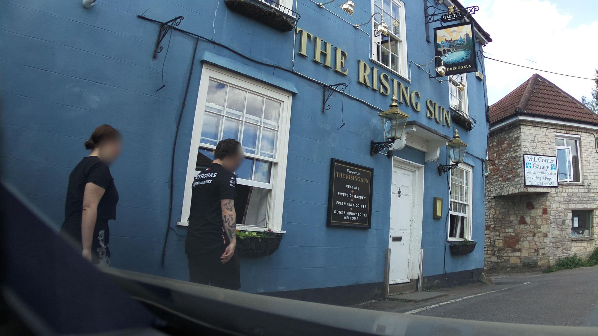 Street view near The Rising Sun, Chew Magna — © southglos (CC BY-SA · Mapillary)