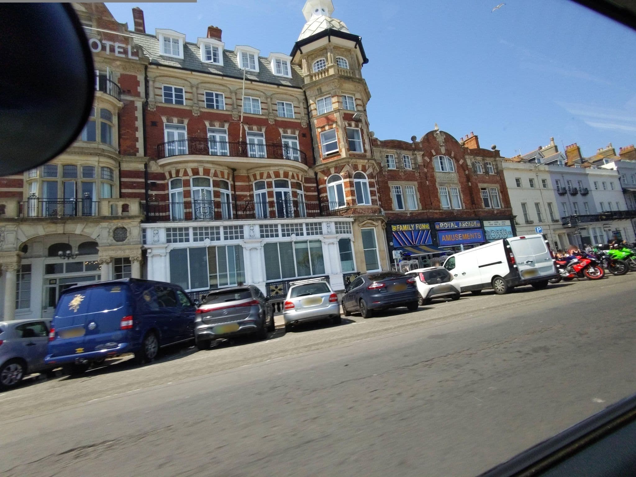 Street view near Royal Hotel, Weymouth, Weymouth — © WaggyDog (CC BY-SA · Mapillary)