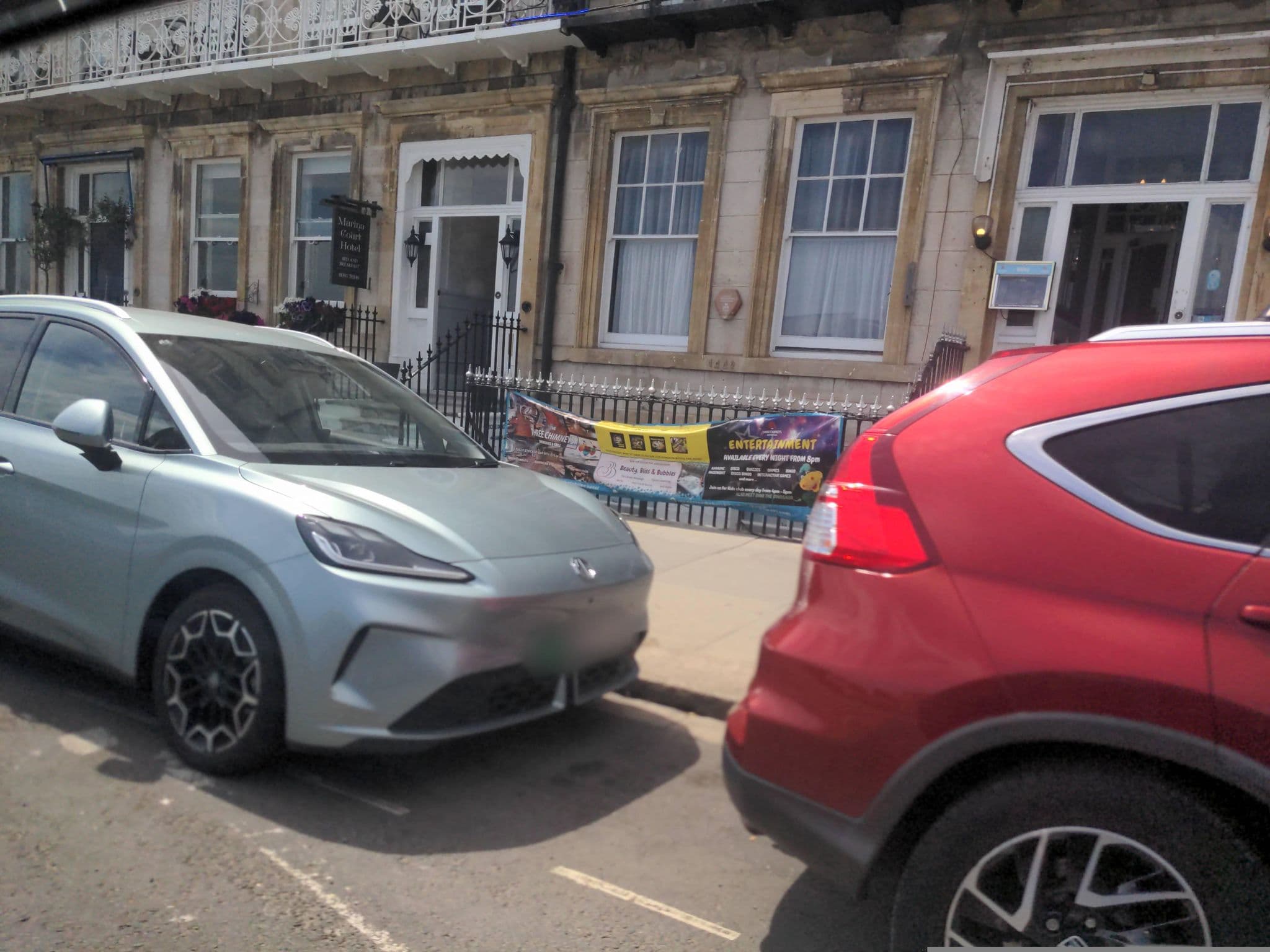 Street view near The Esplanade, 141 The Esplanade, Weymouth, Weymouth — © WaggyDog (CC BY-SA · Mapillary)